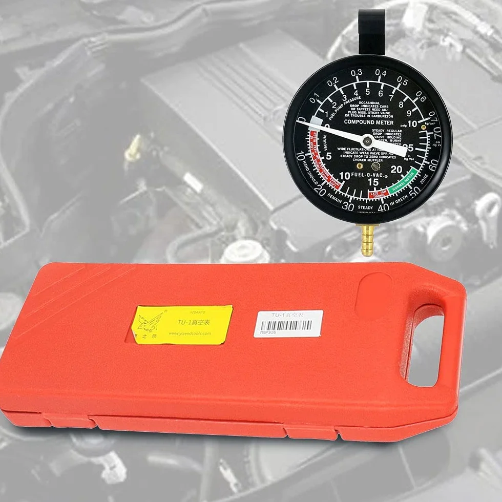 MECARTOOL AUTOOL Valvola del carburatore Pressione della Pompa Automatica Tester del Vuoto Strumento di Test del Kit Diagnostica