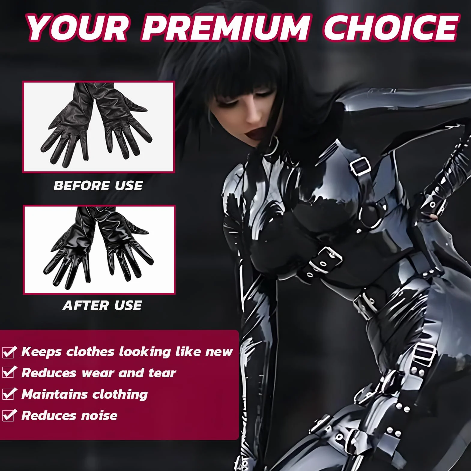 Perfect Latex Shine Polish High Gloss Lubricant for Latex Rubber Care