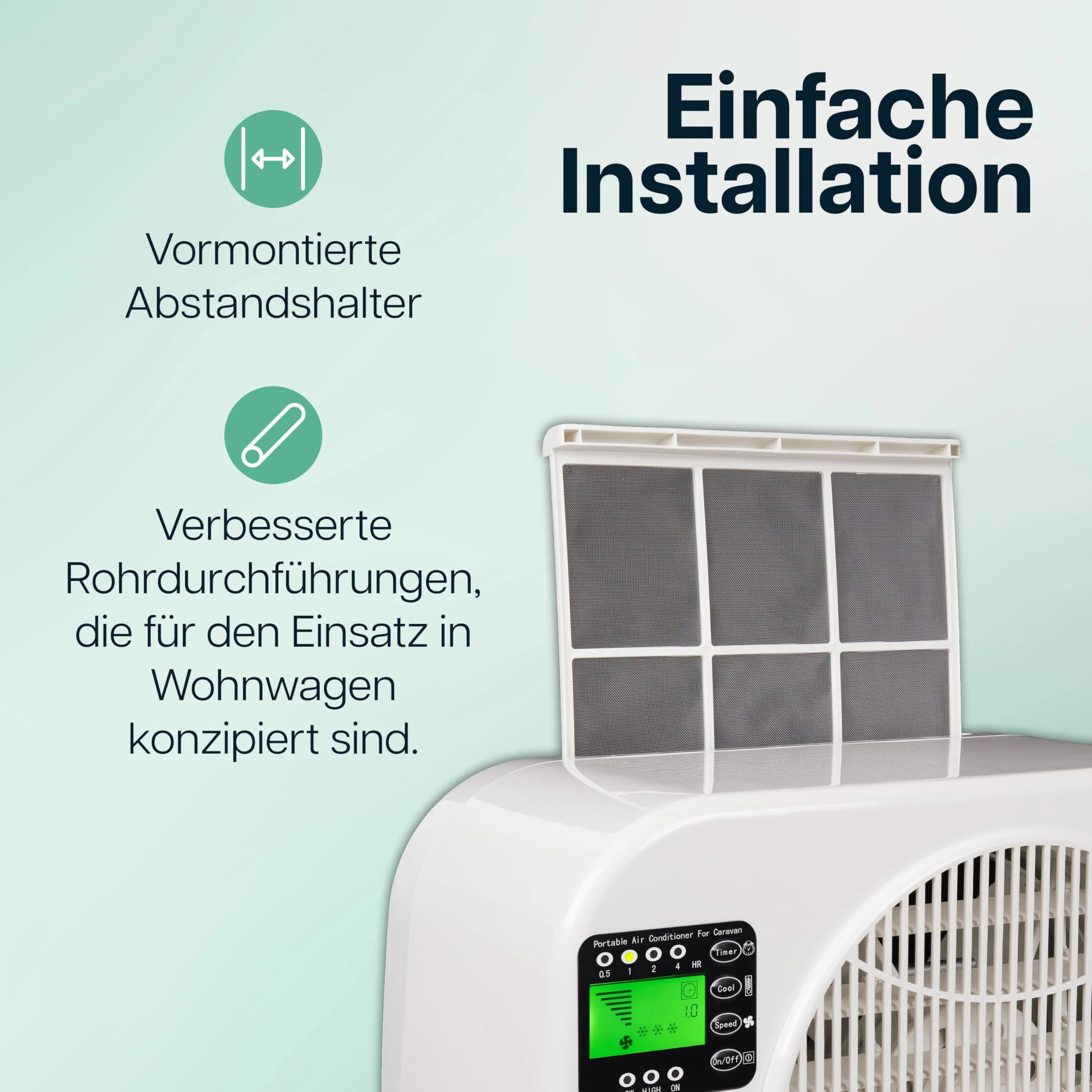 Climatizzatore split AC3201E 2500-3200 BTU raffreddamento 24 m³