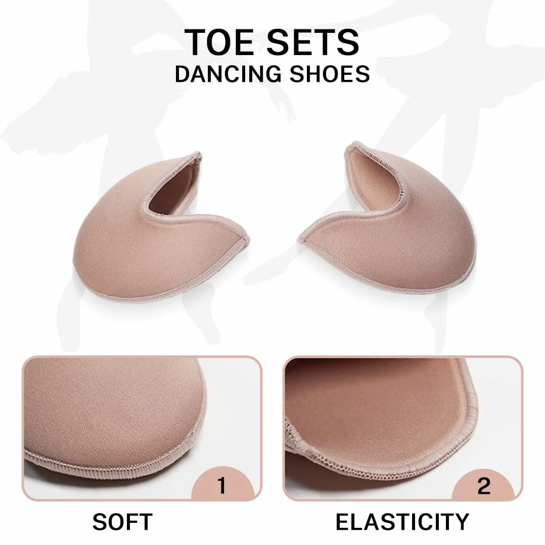 Paia Proteggi Dita Piedi, Ballet Toe Pads Salvapunte per Scarpe da Punta Danza Classica