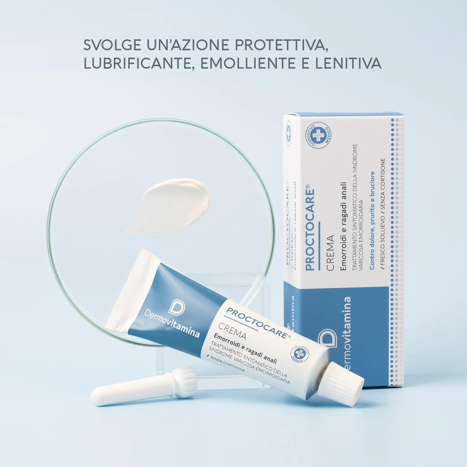 Dermovitamina Proctocare Crema Proctologica Lenitiva e Protettiva 30ml