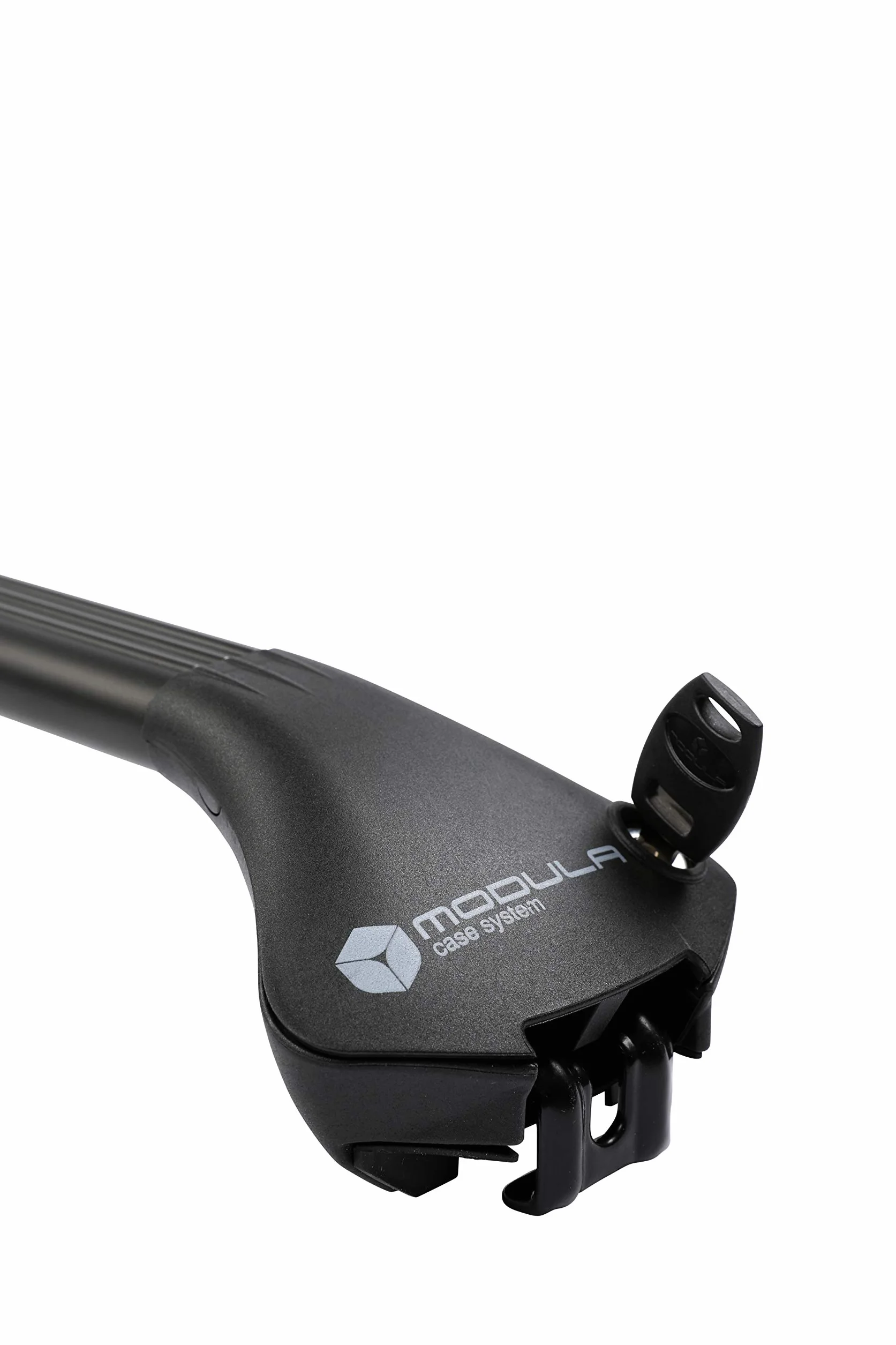 MODULA Case System - Sistema di barre portapacchi ovale, colore: Nero