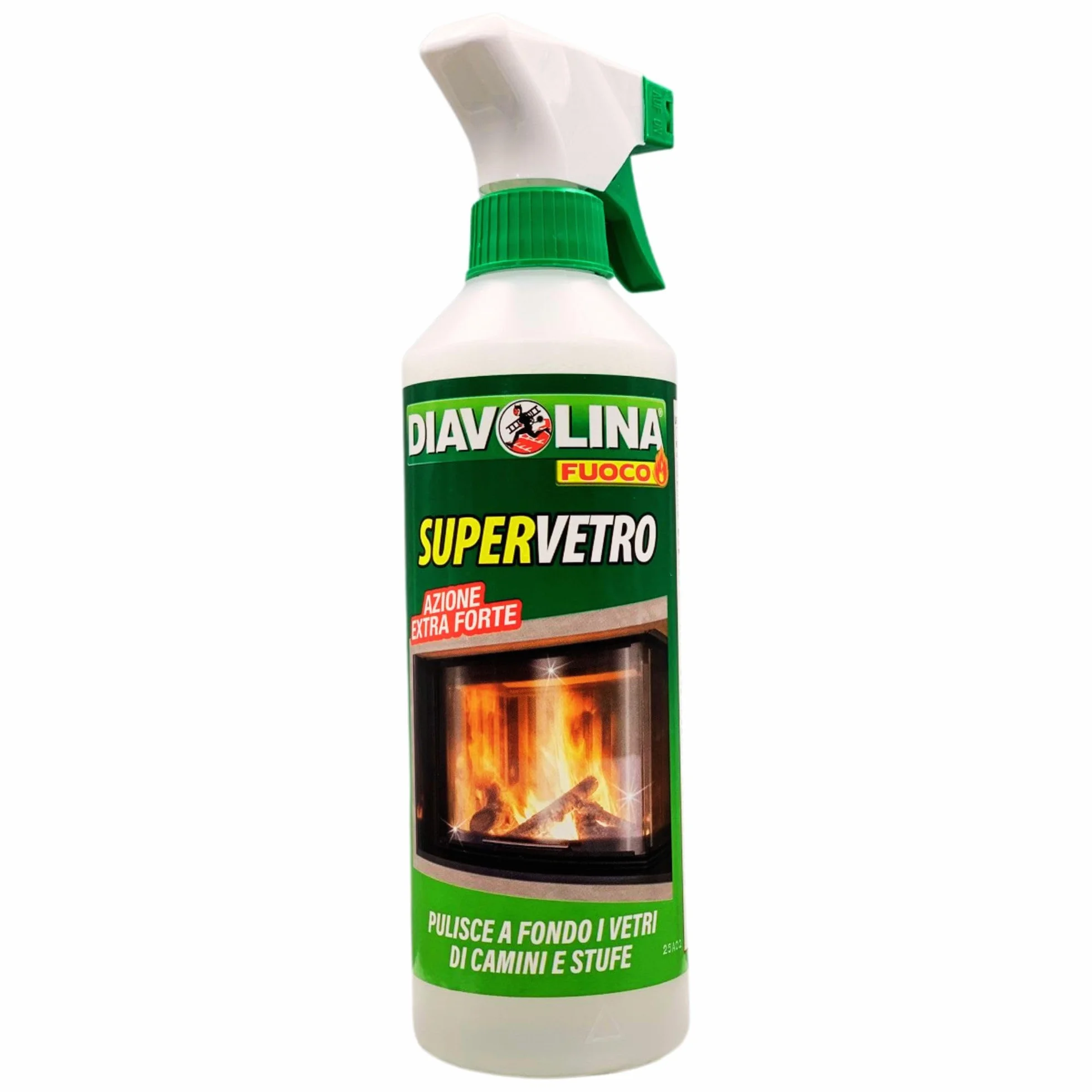 Supervetro 500ml Pulizia Vetro Camini Stufe 2 Unità