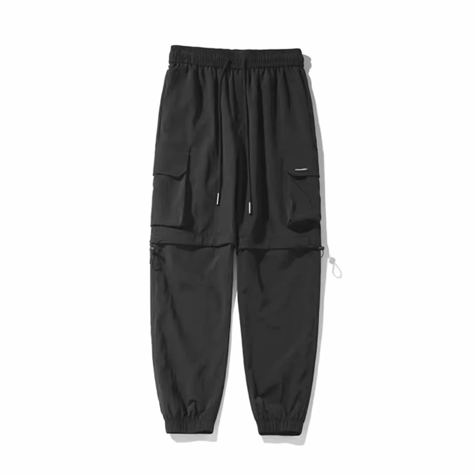 Pantaloni cargo da trekking uomo con zip off, impermeabili, antivento, asciugatura rapida