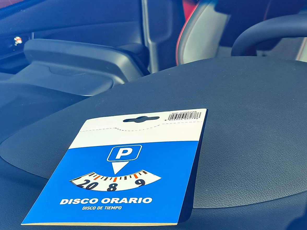 CARALL 4 Pezzi Dischi Orari Carta Parcheggio Disco Tempo Europa