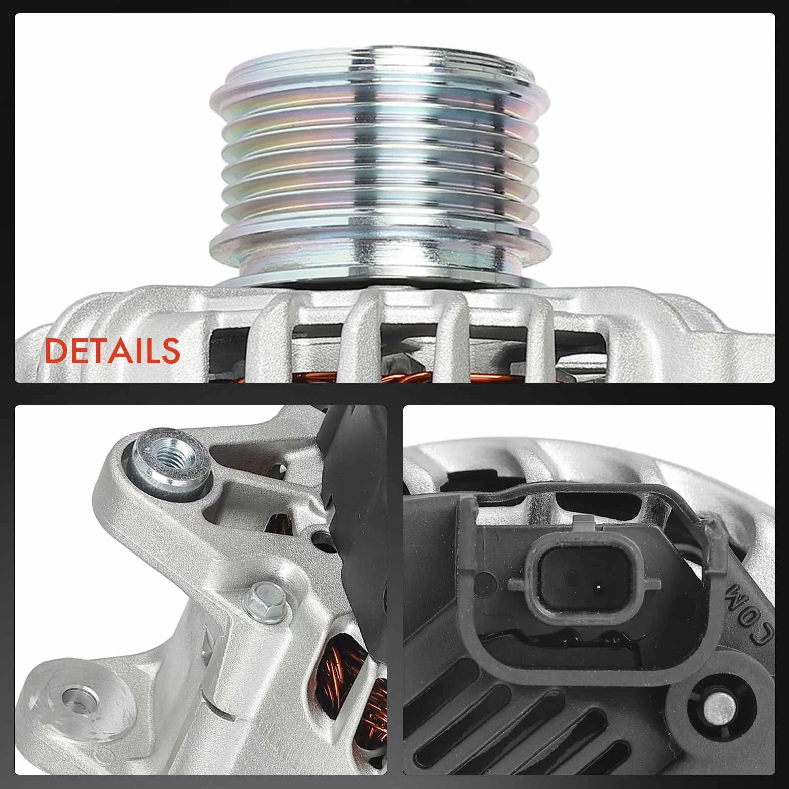 Frankberg Alternatore Generatore Diesel Compatibile con Dokker MPV KE 1.5L Clio IV BH 1.5L M.e.g.a.n.e III Grandtour KZ0/1 1.5L Duster HS 1.5L S.a.n.d.e.r.o II 1.5L Replace# 20610