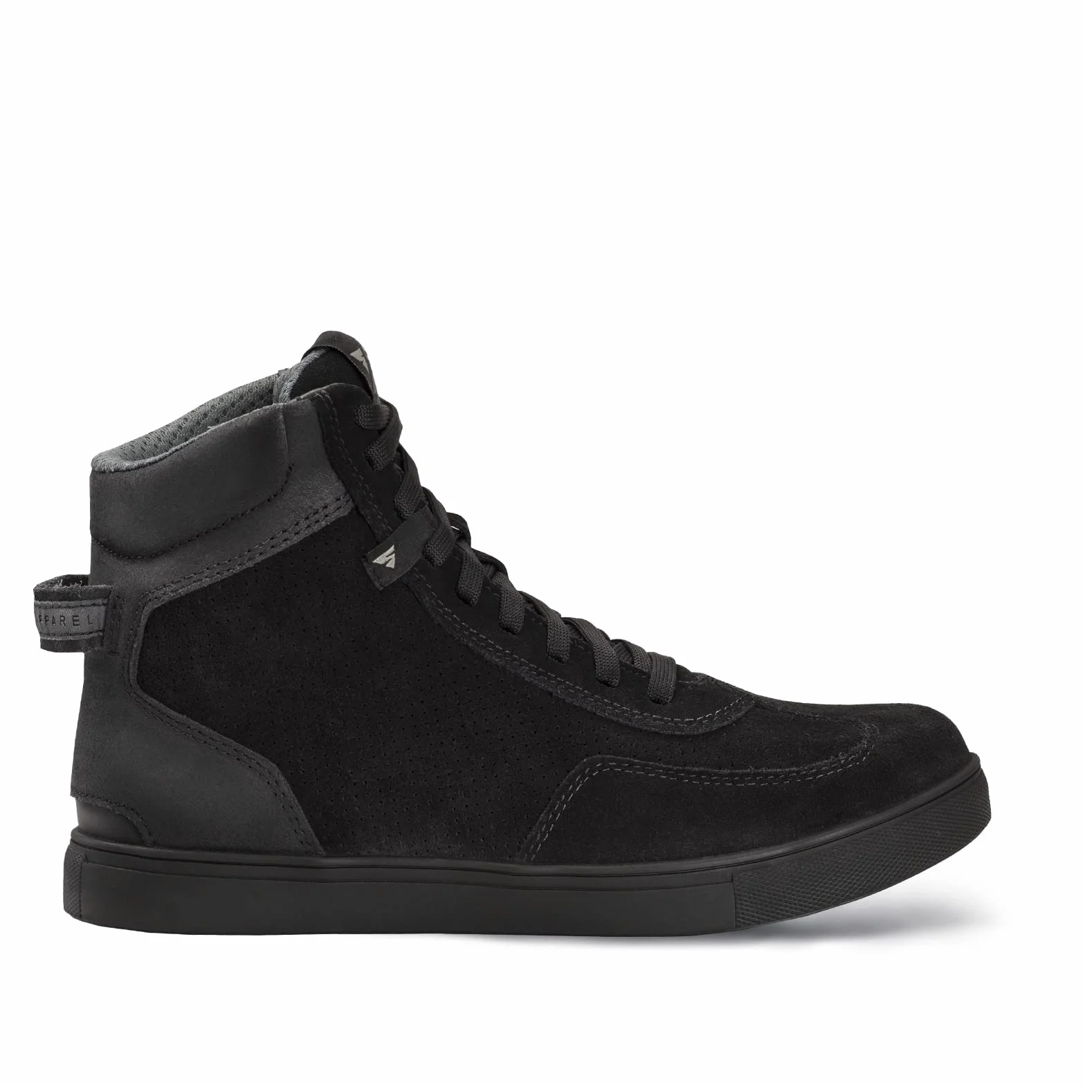 SHIMA SX-2 EVO Scarpe Moto Uomo - Stivali Moto in Pelle, Traspirante, Rinforzato con Supporto della Caviglia, Suola Antiscivolo, Impugnatura per il Cambio di Marcia (Nero, 47)