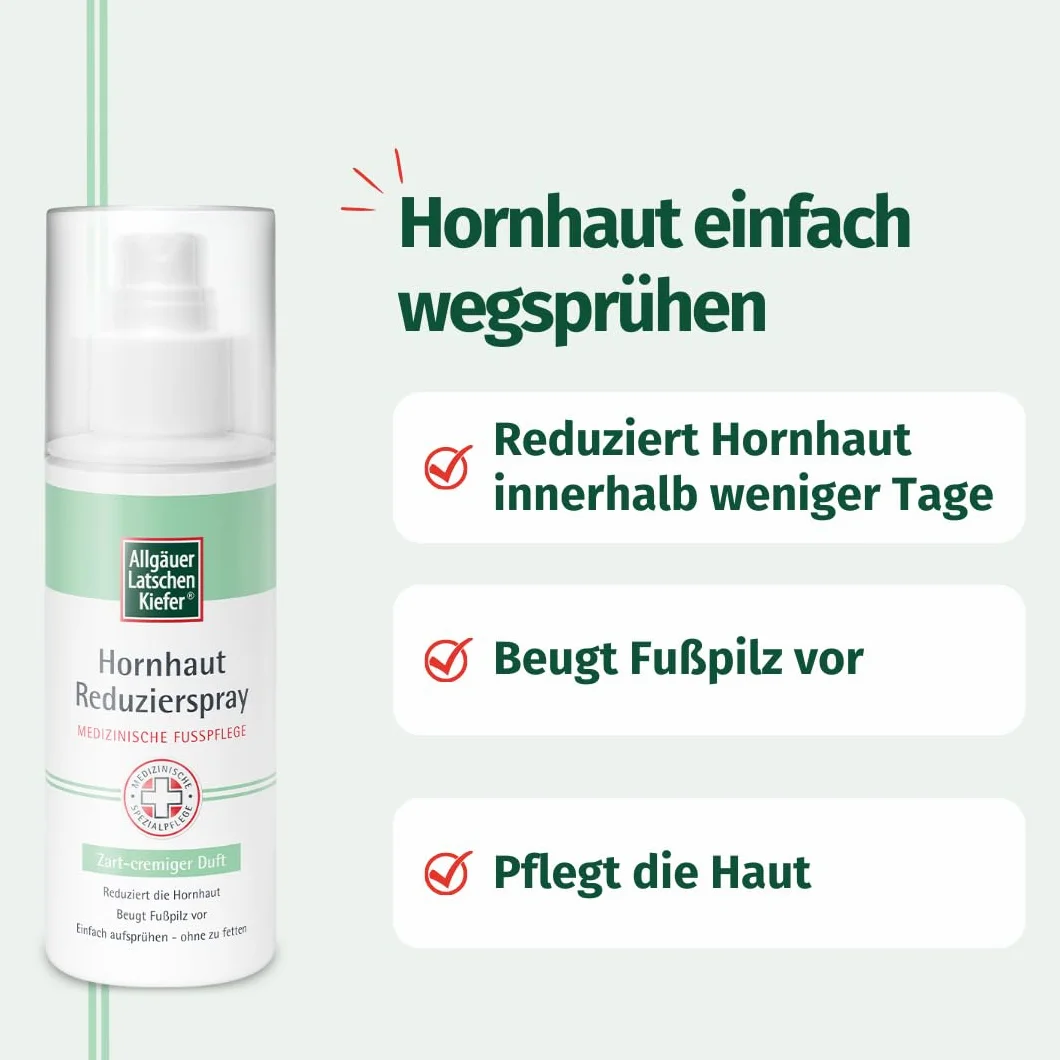 Allgäuer Latschenkiefer Hornhaut Reduzierspray 150 ml