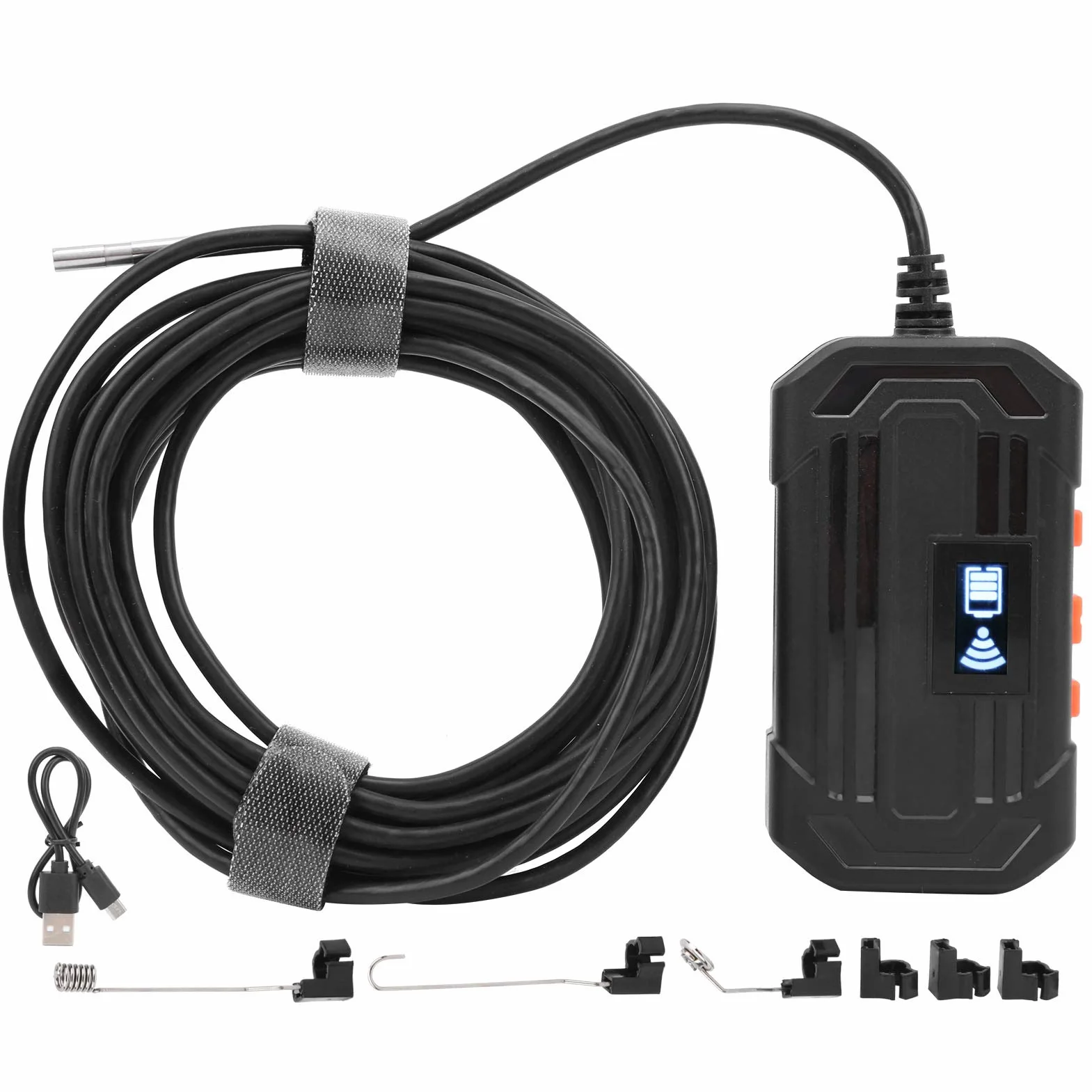 Endoscopio di ispezione WiFi 1080P 3.9mm F240 wireless industriale 2m