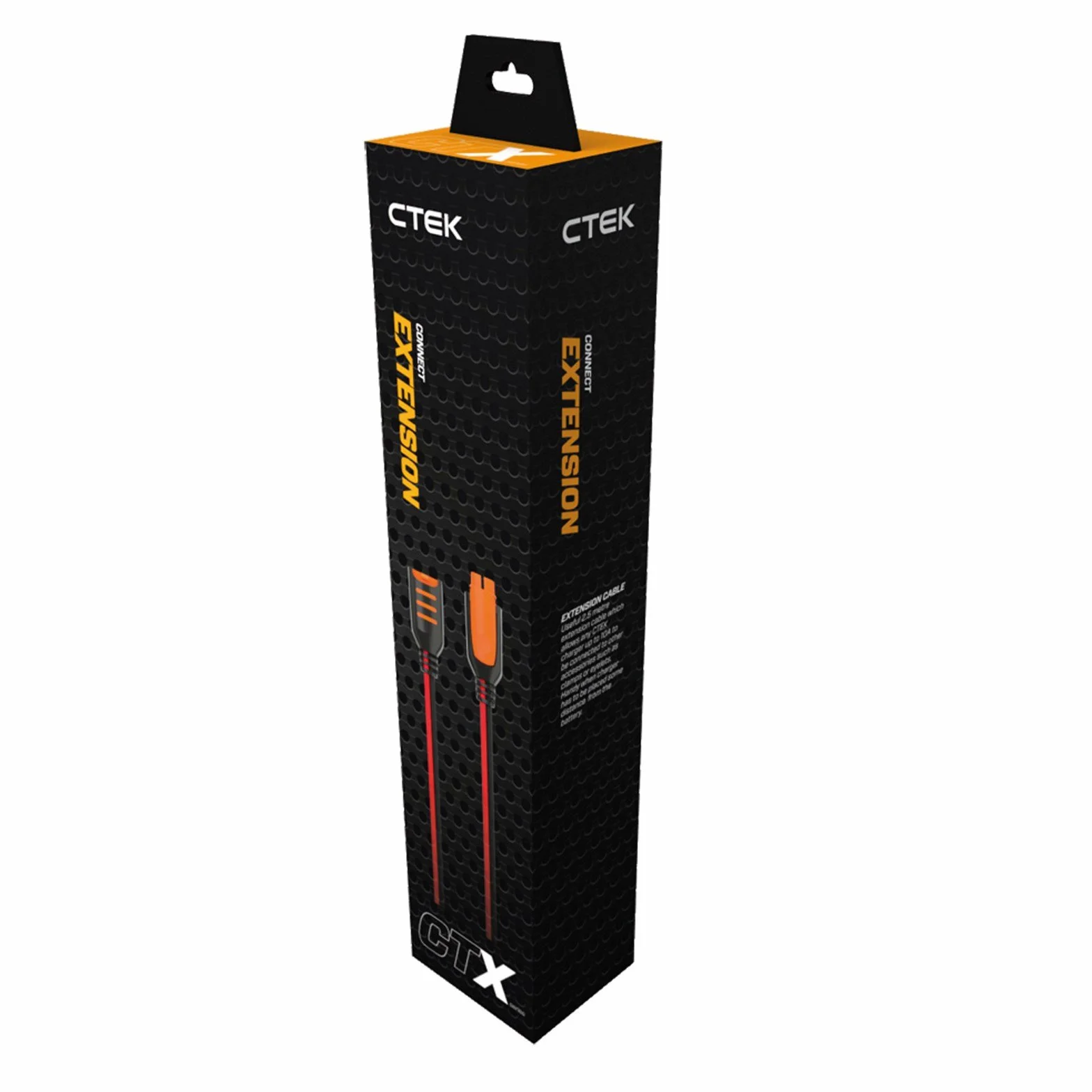 CTEK CTX CONNECT EXTENSION 2.5M, Predłużacz do Ładowarki CT5, Bezpieczne Połączenie, Samochód, Motocykl