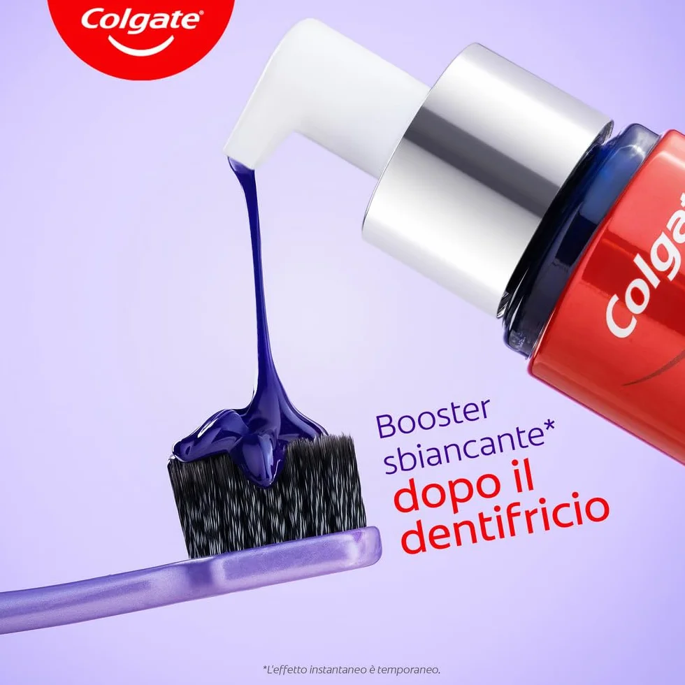 Colgate Max White Purple Serum 40ml Booster Sbiancante Denti Istantaneo
