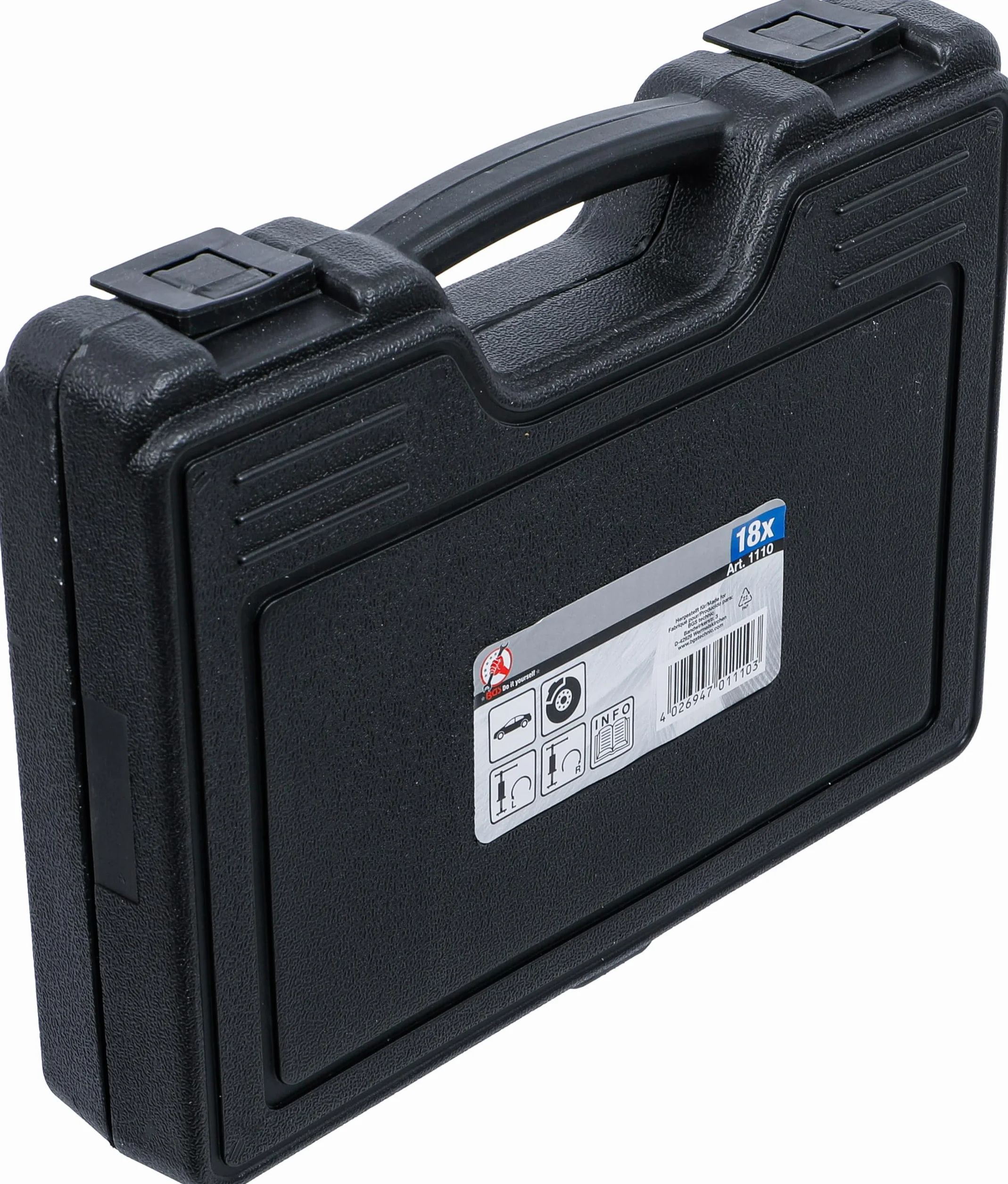 BGS Diy 1110 Set utensili riposizionamento pistoncini freni 18 pezzi