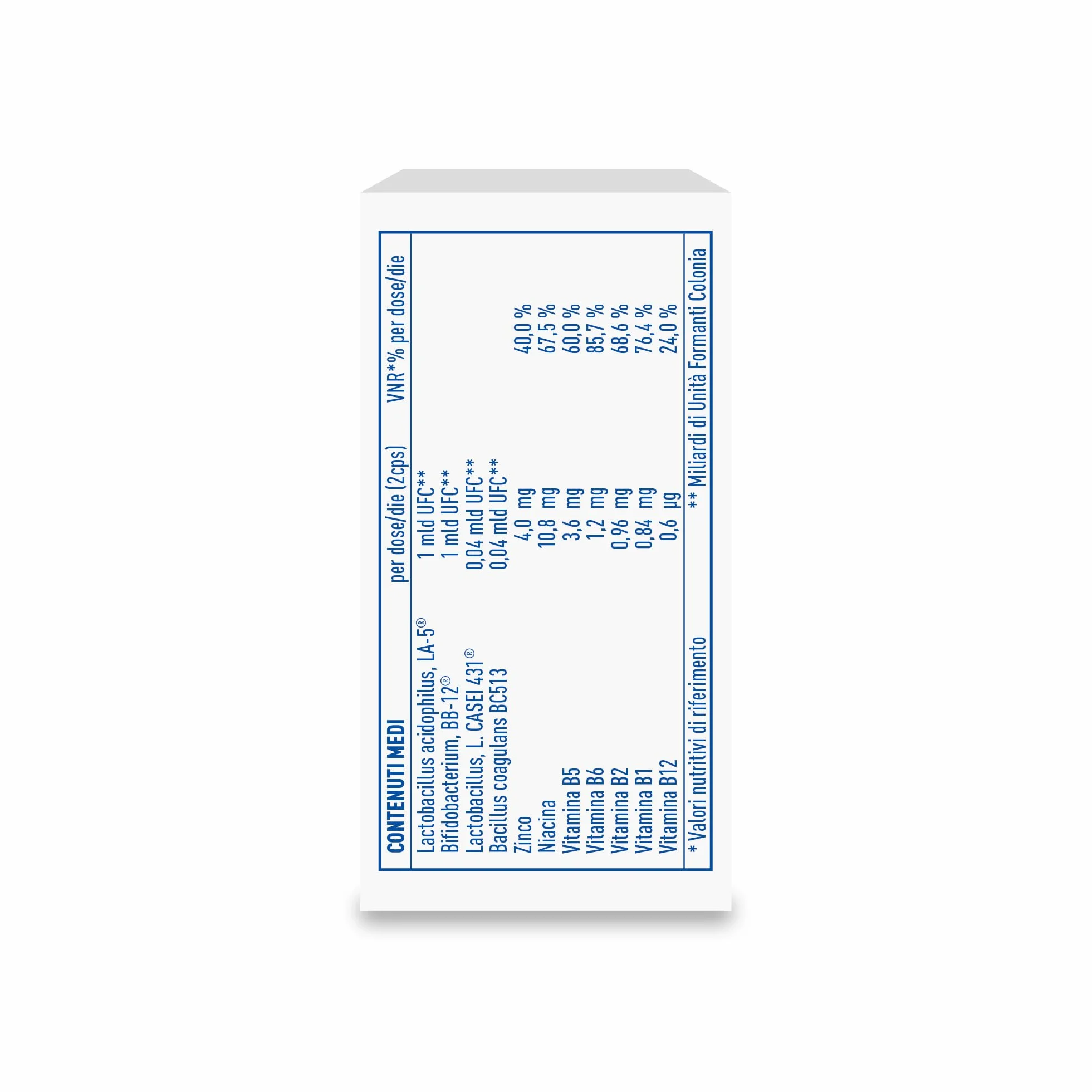 Lactoflorene Plus Integratore Fermenti Lattici Vivi 30+30 Capsule Gastroresistenti Zinco Vitamine B