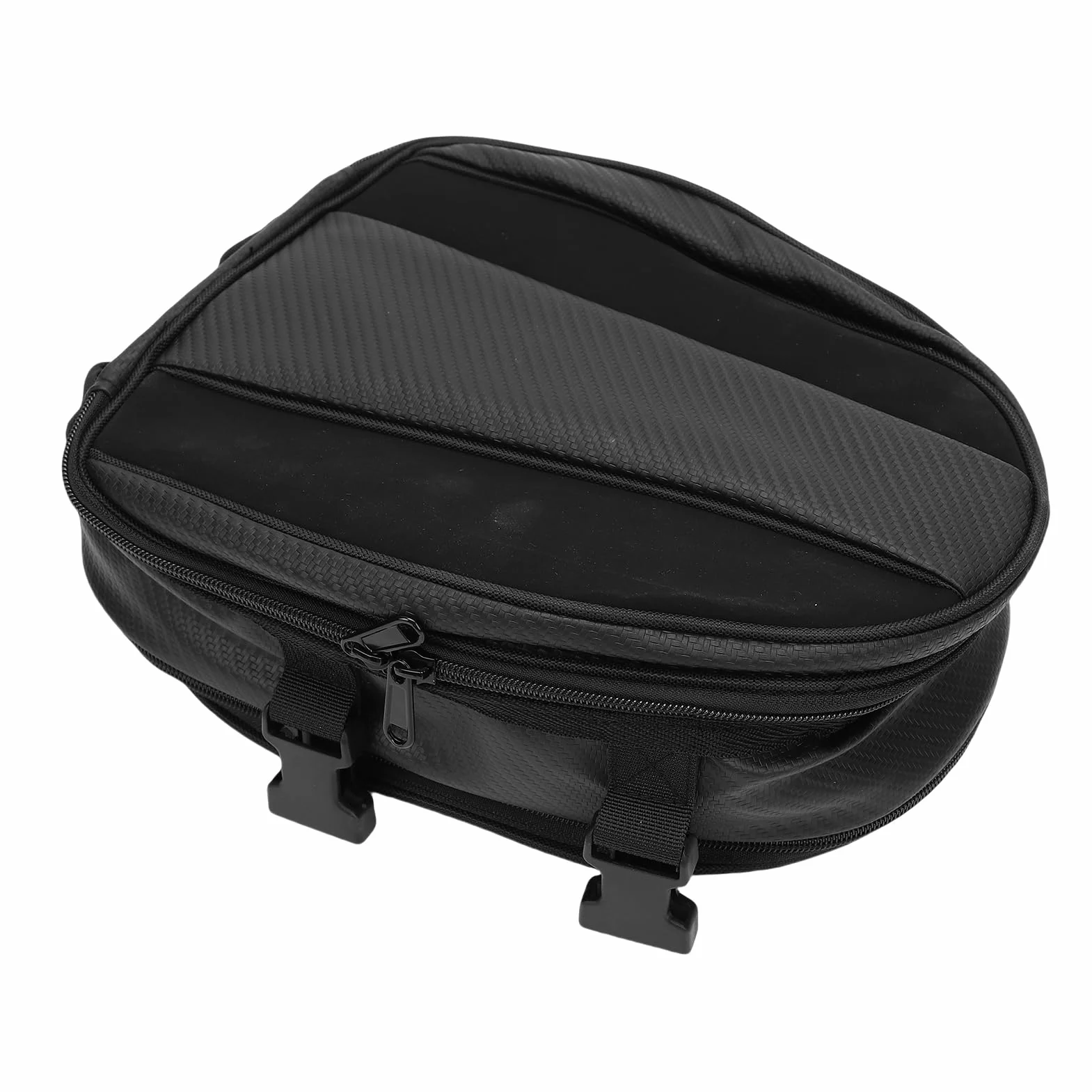 Borsa da Sella per Moto Espandibile, Borsa da Viaggio Posteriore per Casco