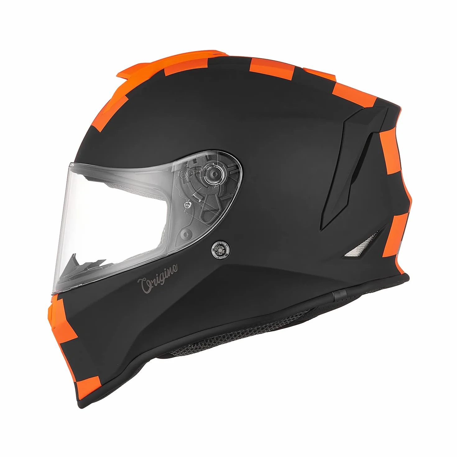 ORIGINE On Road Casco Integrale Casco Moto con Ventilazione ECE