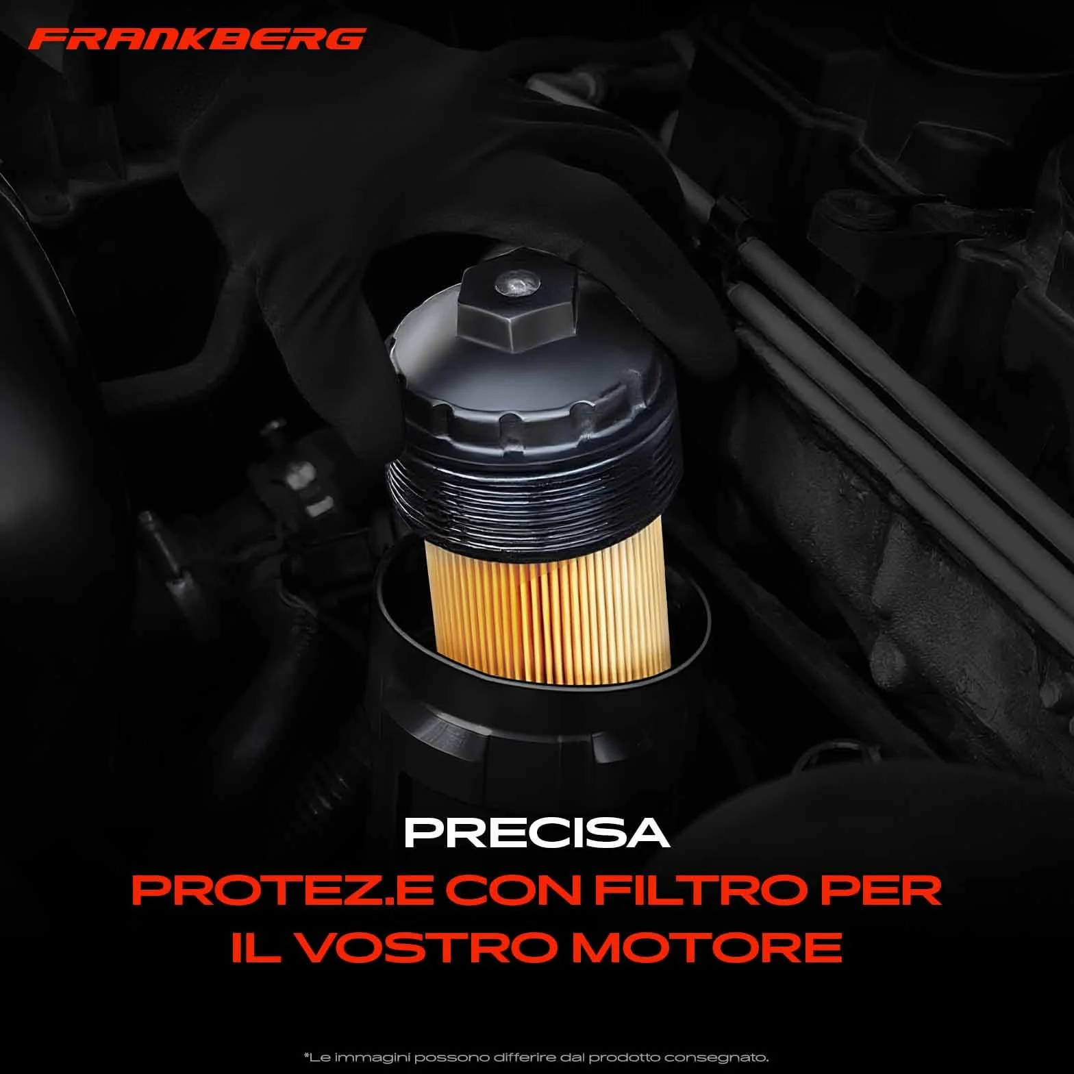 Frankberg Radiatore dell'olio Filtro dell'olio Compatibile con Master II 2.5 D