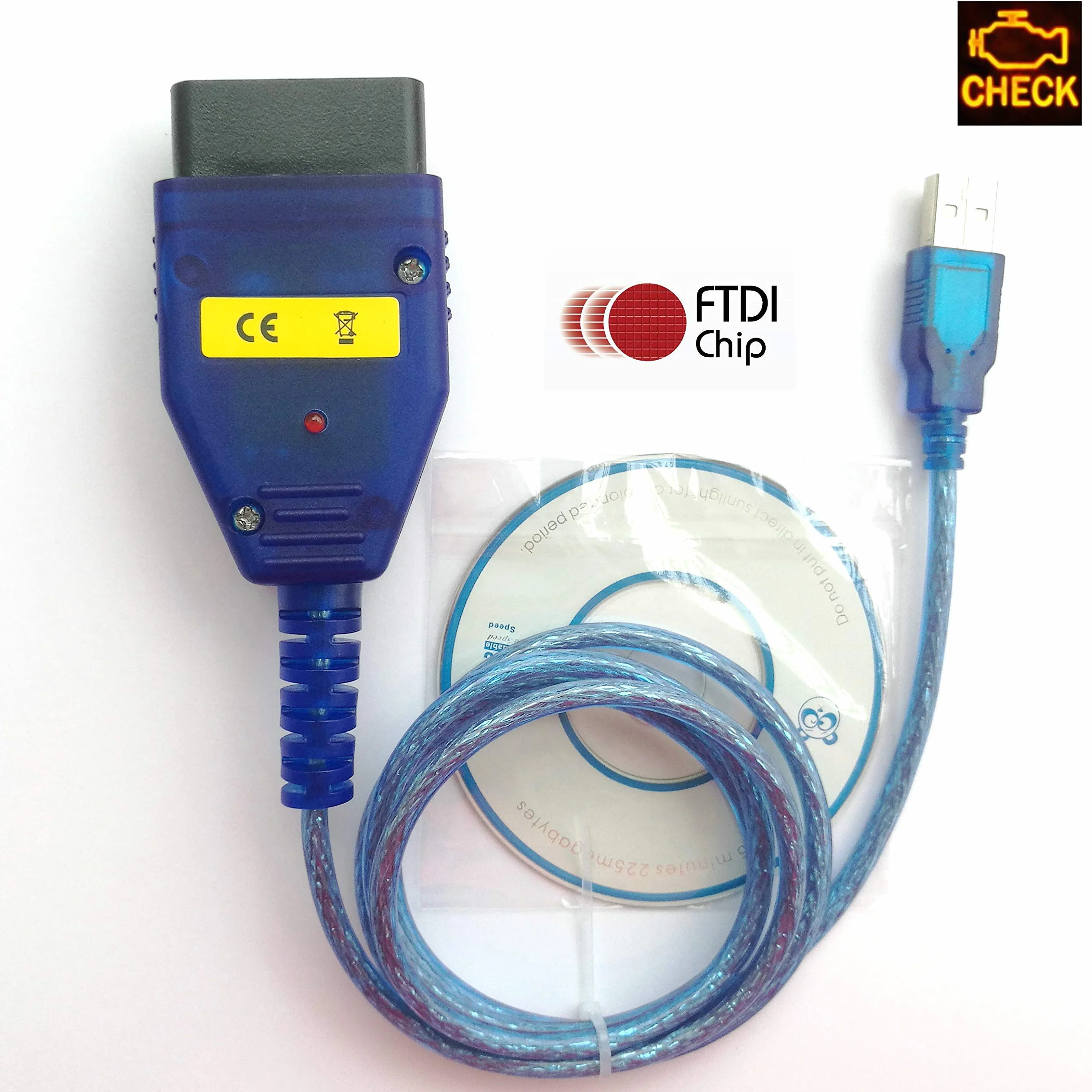 KKL 409.1 OBD Interface OBD2 Strumento diagnostico OBDII Scanner Cable