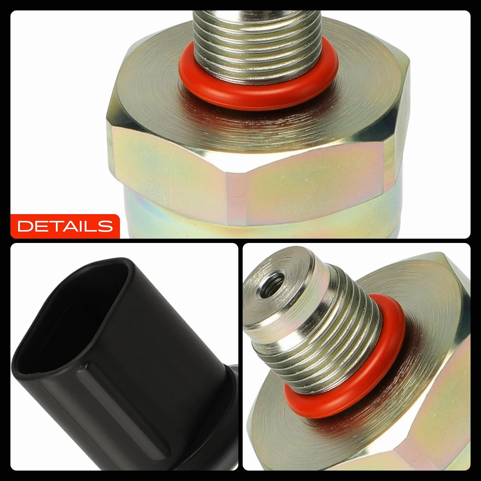 Frankberg Sensore di pressione differenziale 3-Poli Compatibile con Serie 3 Compact E46 Serie 3 Touring E46 Serie 3 E46 Serie 3 Cabriolet E46 Serie 5 E60 Replace# 34521164458
