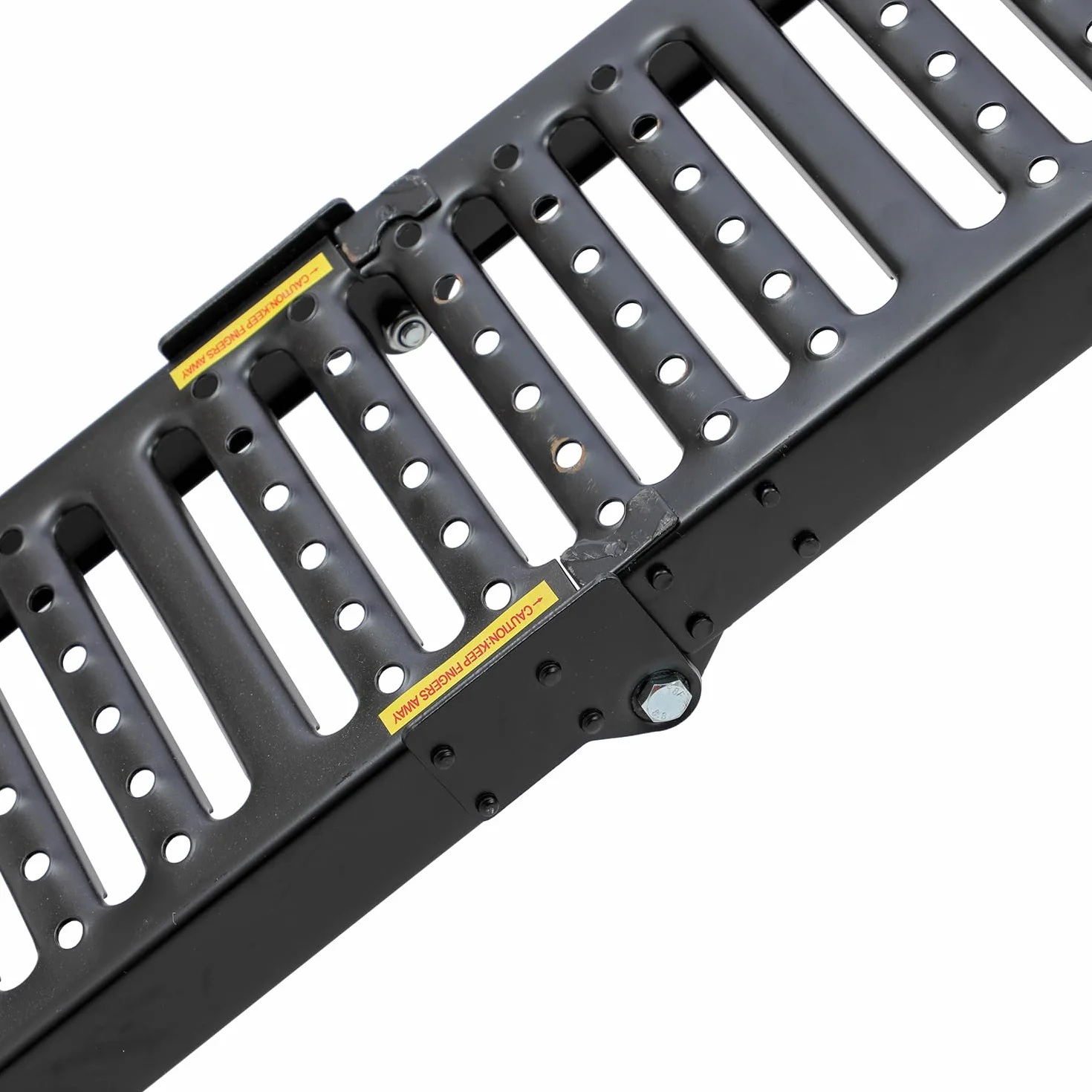 KATSU Tools Rampe pieghevoli in acciaio 2 in 1, confezione da 2, resistenti e a doppio uso, 200 x 23 x 5 cm, carico massimo 500 kg, portatile, ideale per moto, trattori, furgoni, quad e molto altro