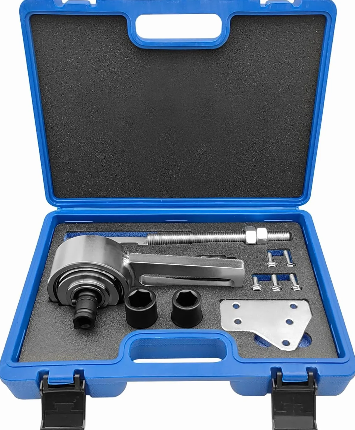 ZKTOOL Strumento di Rimozione della Puleggia dell'Albero Motore Compatibile con Ford 1.0T ECOBOOST Lo Strumento di Regolazione della Puleggia, 303-1611 303-1611-01 303-1611-02