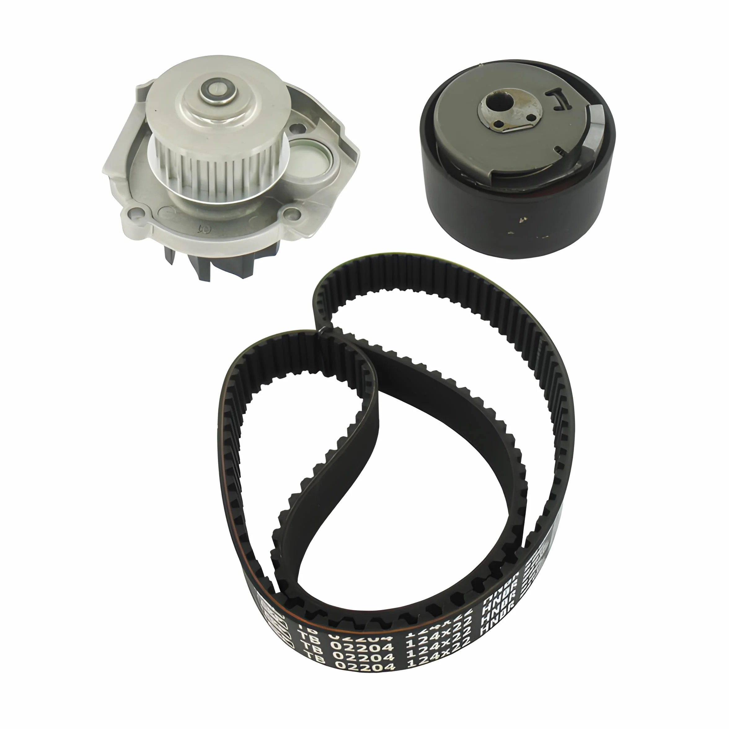 SKF VKMC 02204-3 Kit Tendicinghia con Pompa Acqua