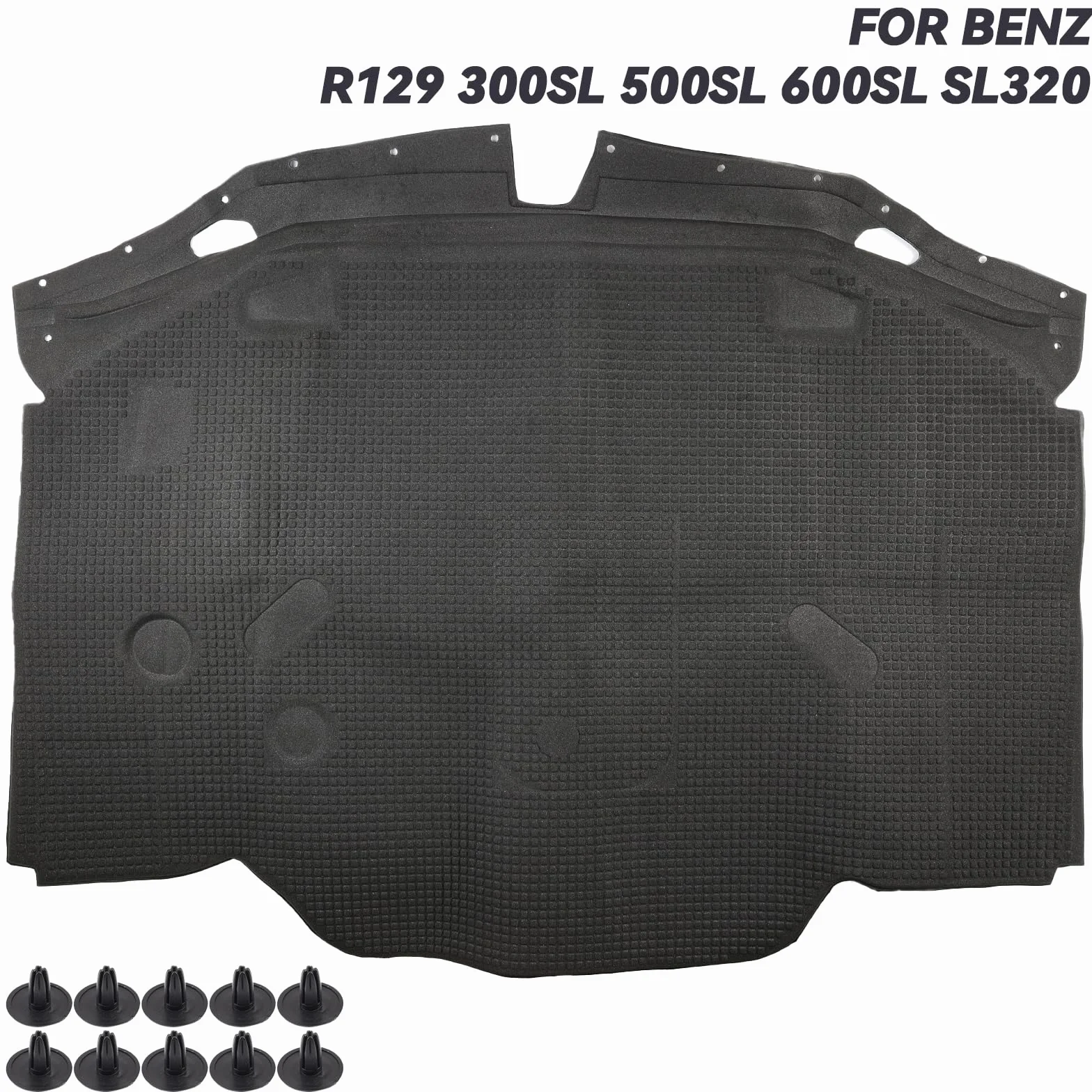 Tappeto Isolamento Acustico Cofano Mercedes-Benz R129