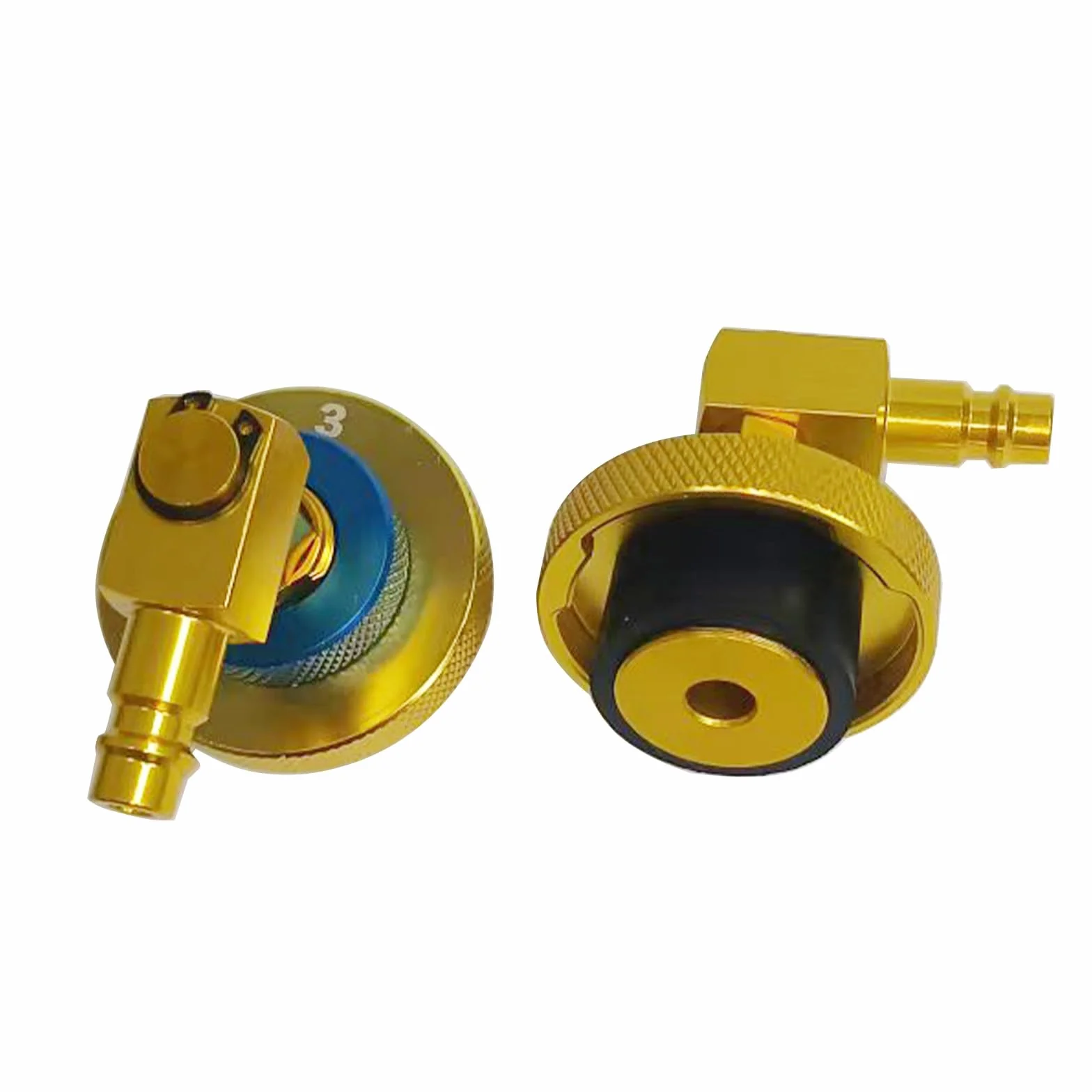 Adattatore per Spurgo Freni 17 Pezzi con Snodo Rapido Oro