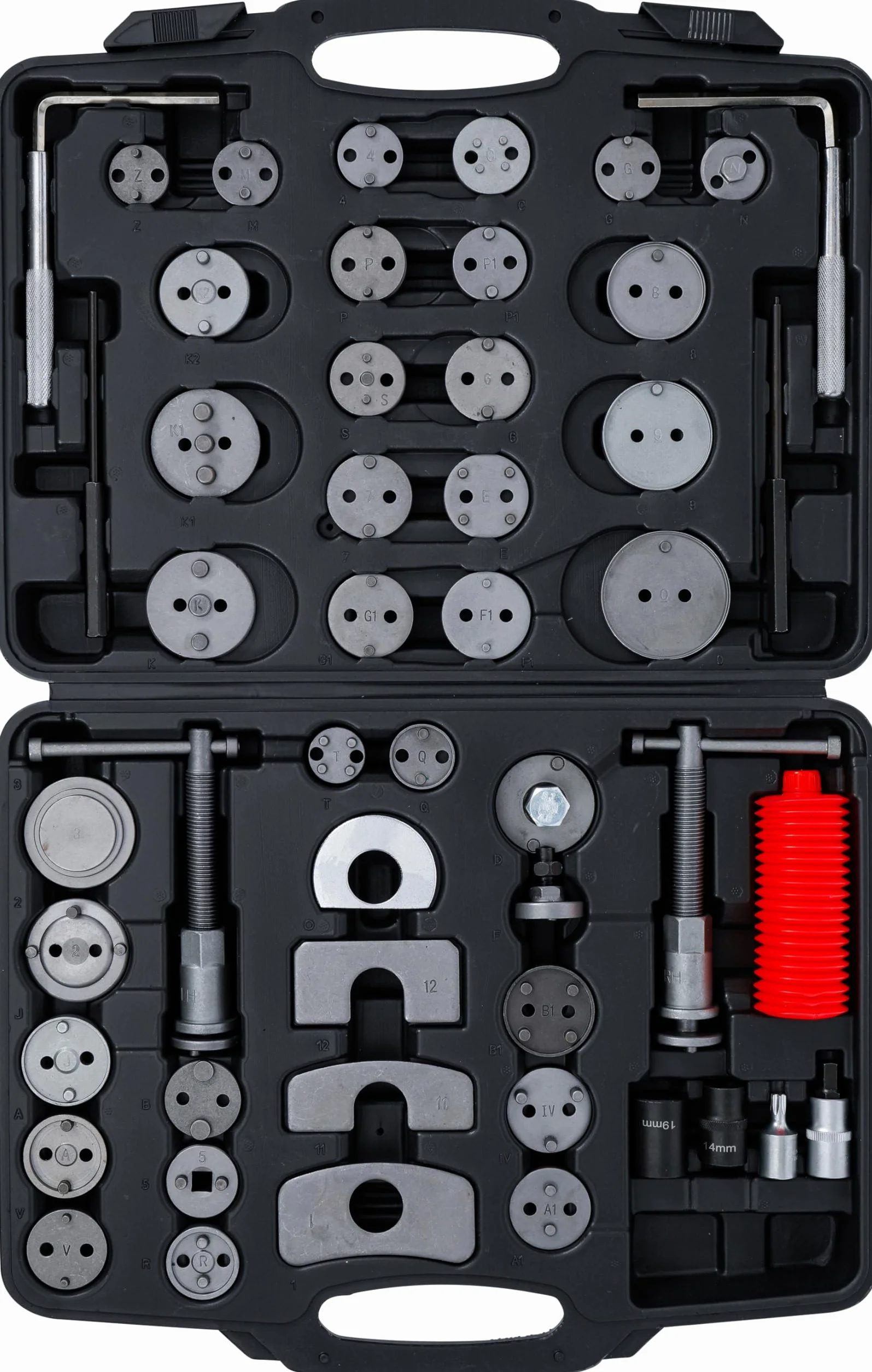 BGS Set di utensili per riposizionamento pistoncini freni 50 pz