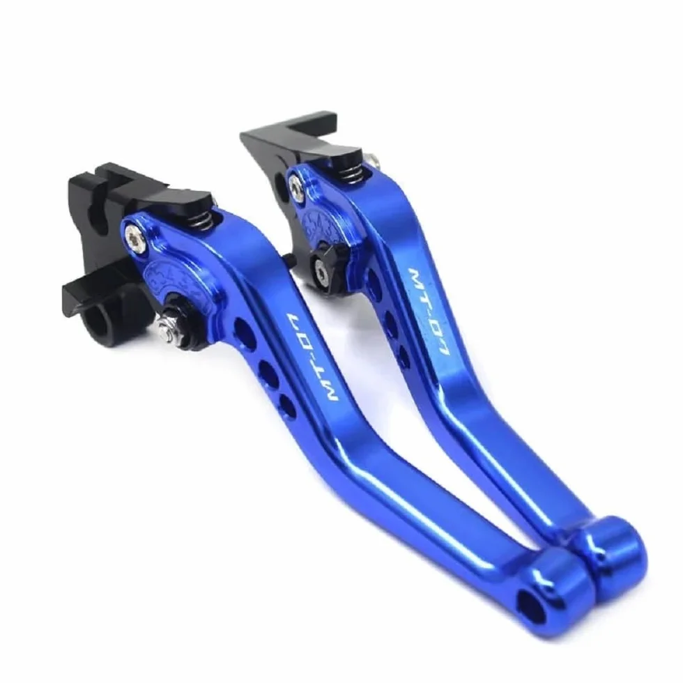 MT07 MT 07 MT-07 2014-2024 2015 per Moto Accessori CNC Breve Freno Leva Frizione Regolabile Blu