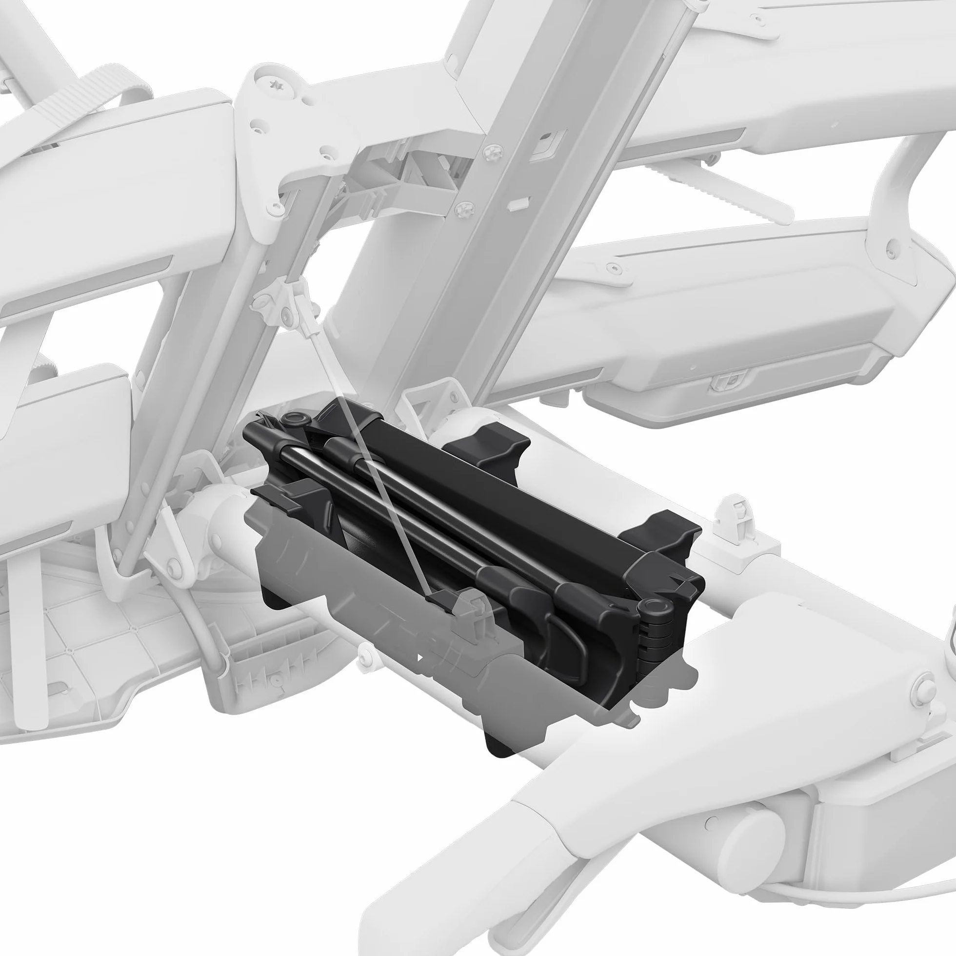 Thule Foldable Loading Ramp Portabici Carico Rampa Black, One-Size