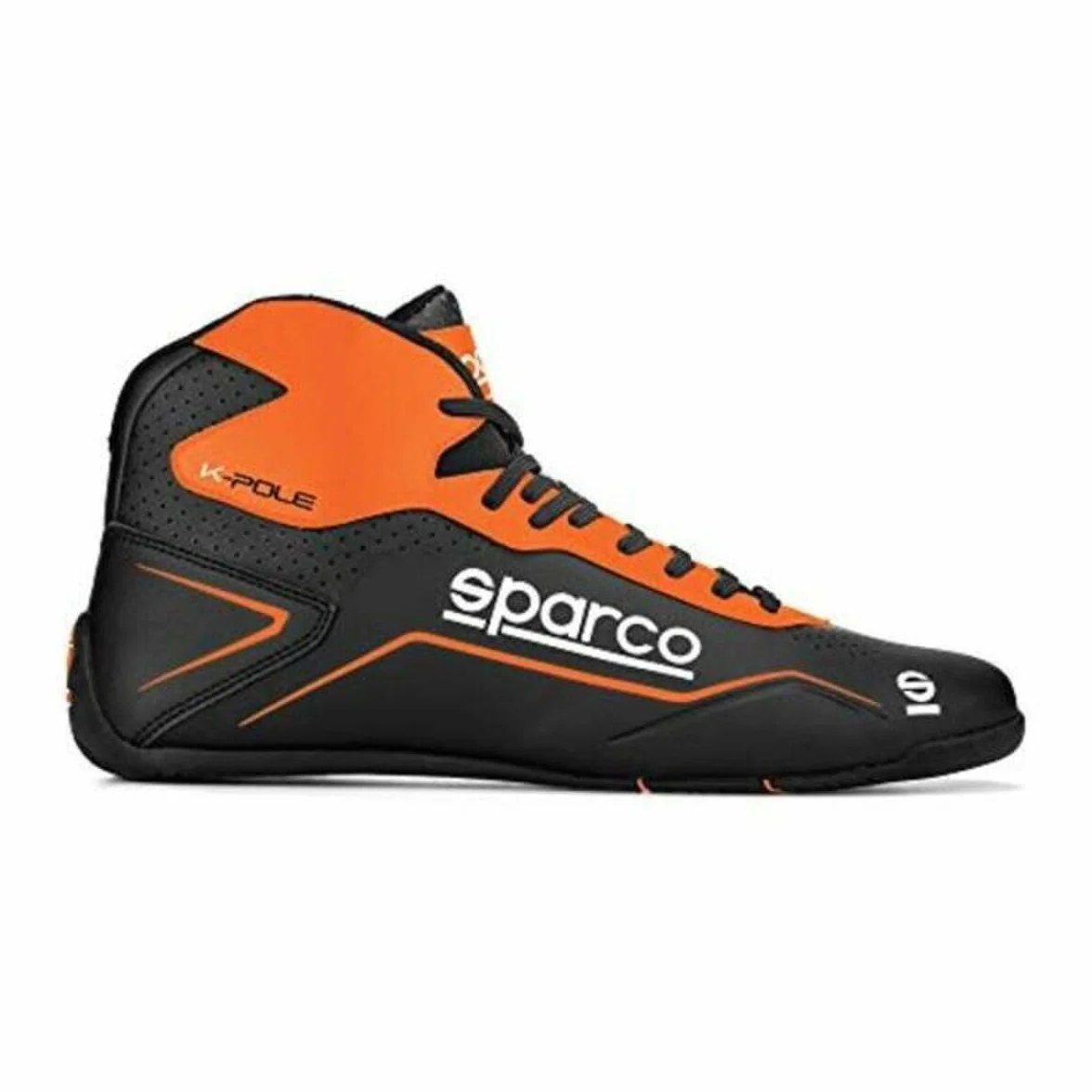 Sparco Unisex Kart Shoes K-Pole Size 40 Black/B