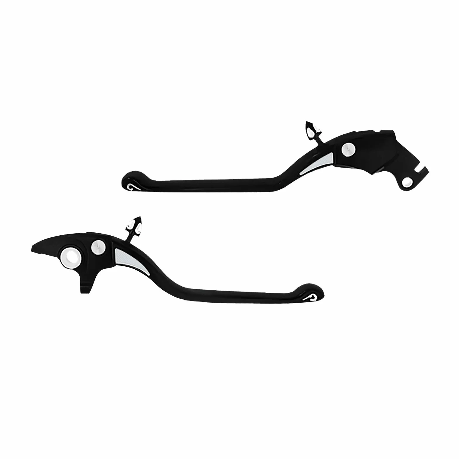 CNC Regolabile Leva Freno Frizione per Motocicletta Nera Harley Street 500 750 2016-2020