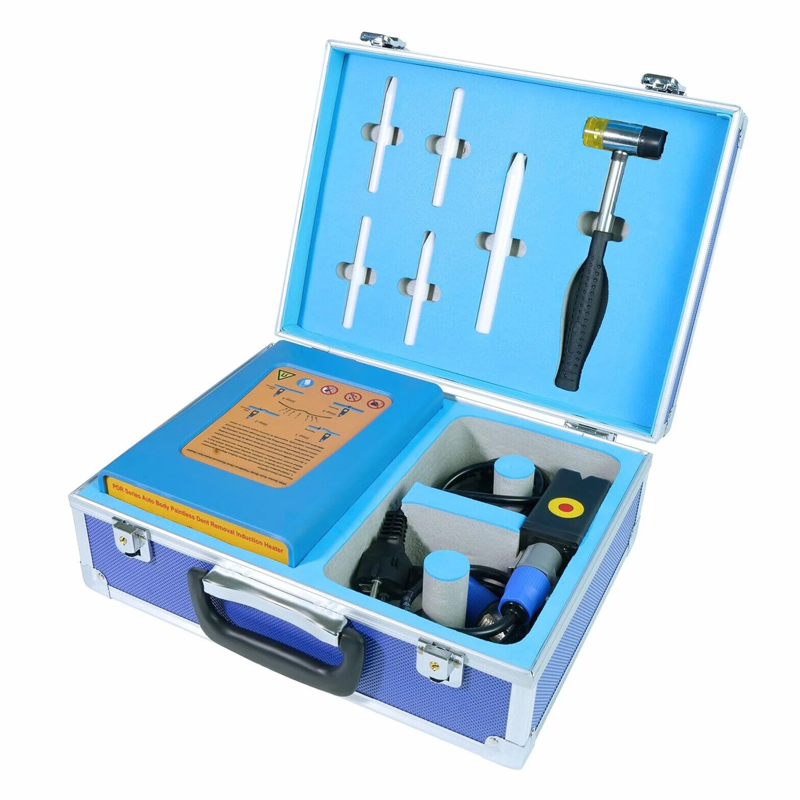 PDR Riscaldatore a Induzione Hot Box Car Paintless Dent Repair Tool Kit 1380W Car Dent Repair Kit Dent Lifter Dent Removal Tool Auto Strumento per Riparazione Ammaccature Riscaldamento a