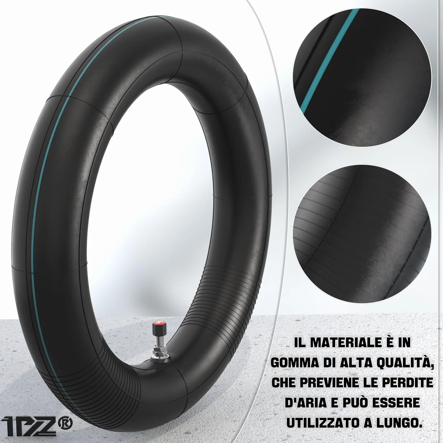 1PZ 2.50/2.75-10 Camere d'Aria per Honda CRF50 Razor MX500 2 Pezzi | Compatibile con 2.50-10, 2.75-10, Razor MX650, Suzuki JR50 DRZ70, Motovox MVX70 e Moto da Cross