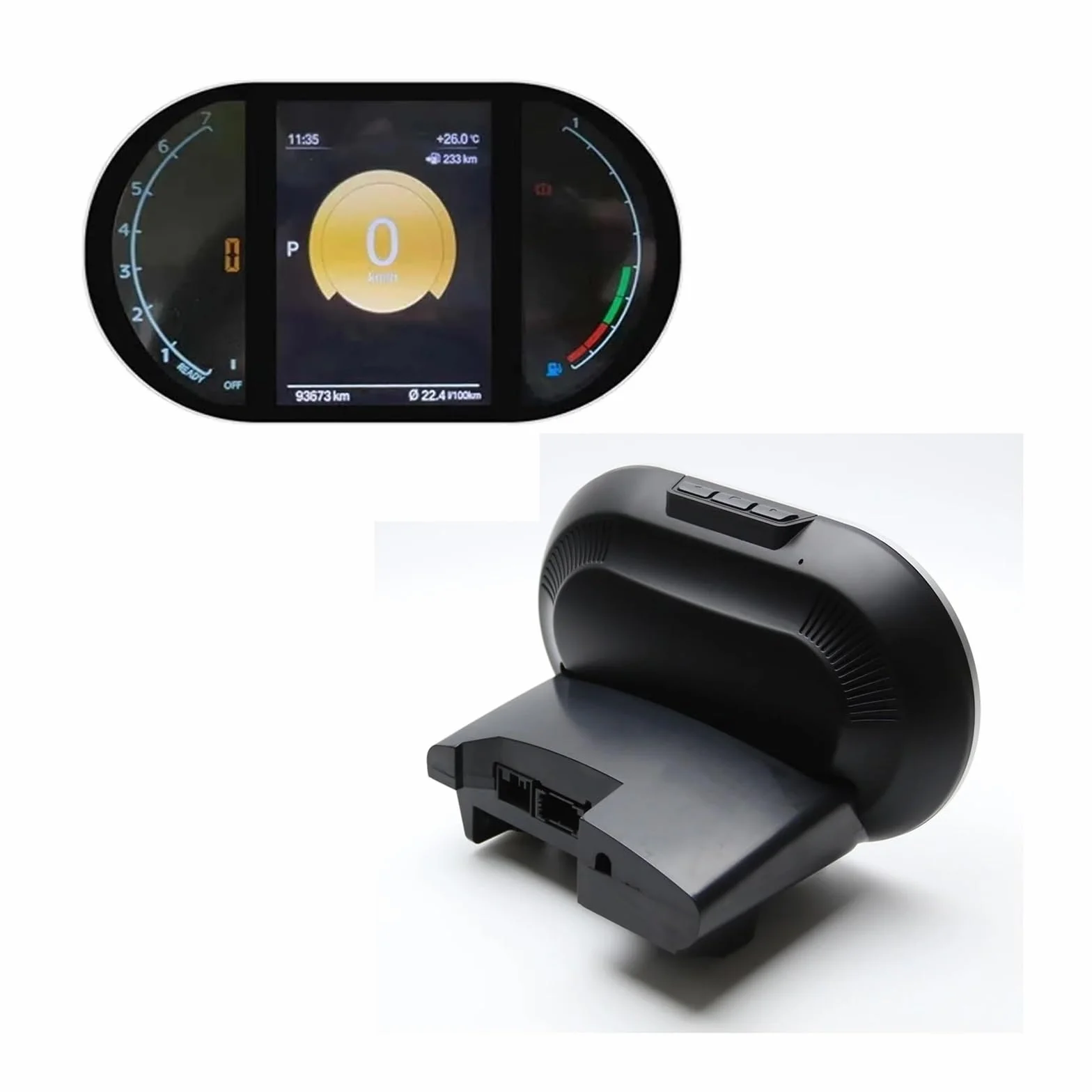 Cruscotto digitale compatibile con BMW Mini Serie F F54 F55 F56 F57 F60 2014-2023 Tachimetro LCD Cluster Pannello strumenti
