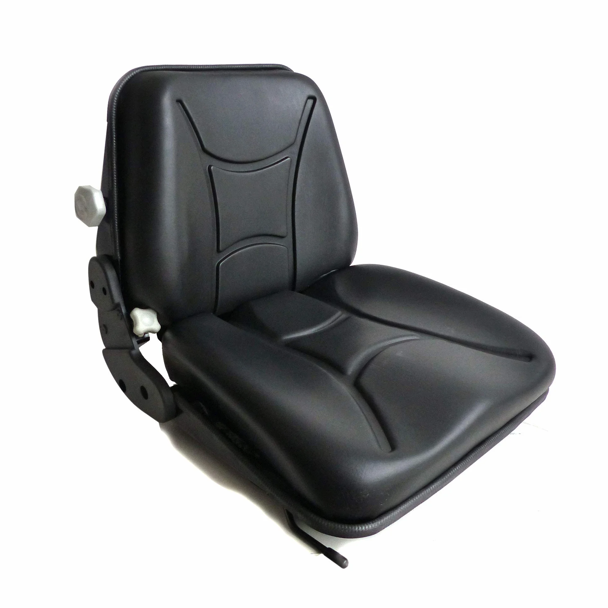 Sedile Carrello Elevatore Muletto Escavatore Trattore Cingolato In PVC con Schienale Regolabile Gopart TS29000GP