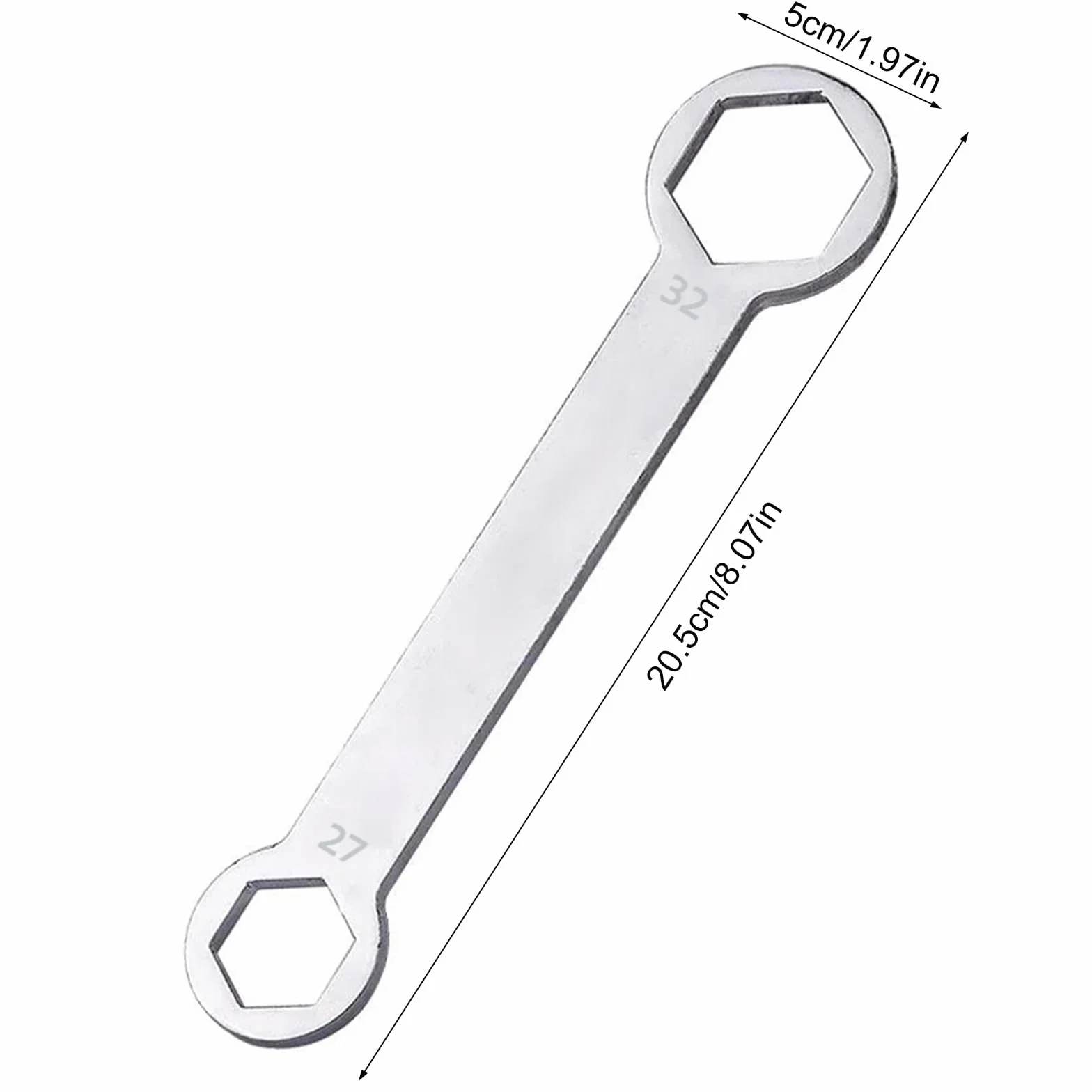 Chiave per mozzi 27 mm 32 mm anteriore posteriore moto riparazione manutenzione