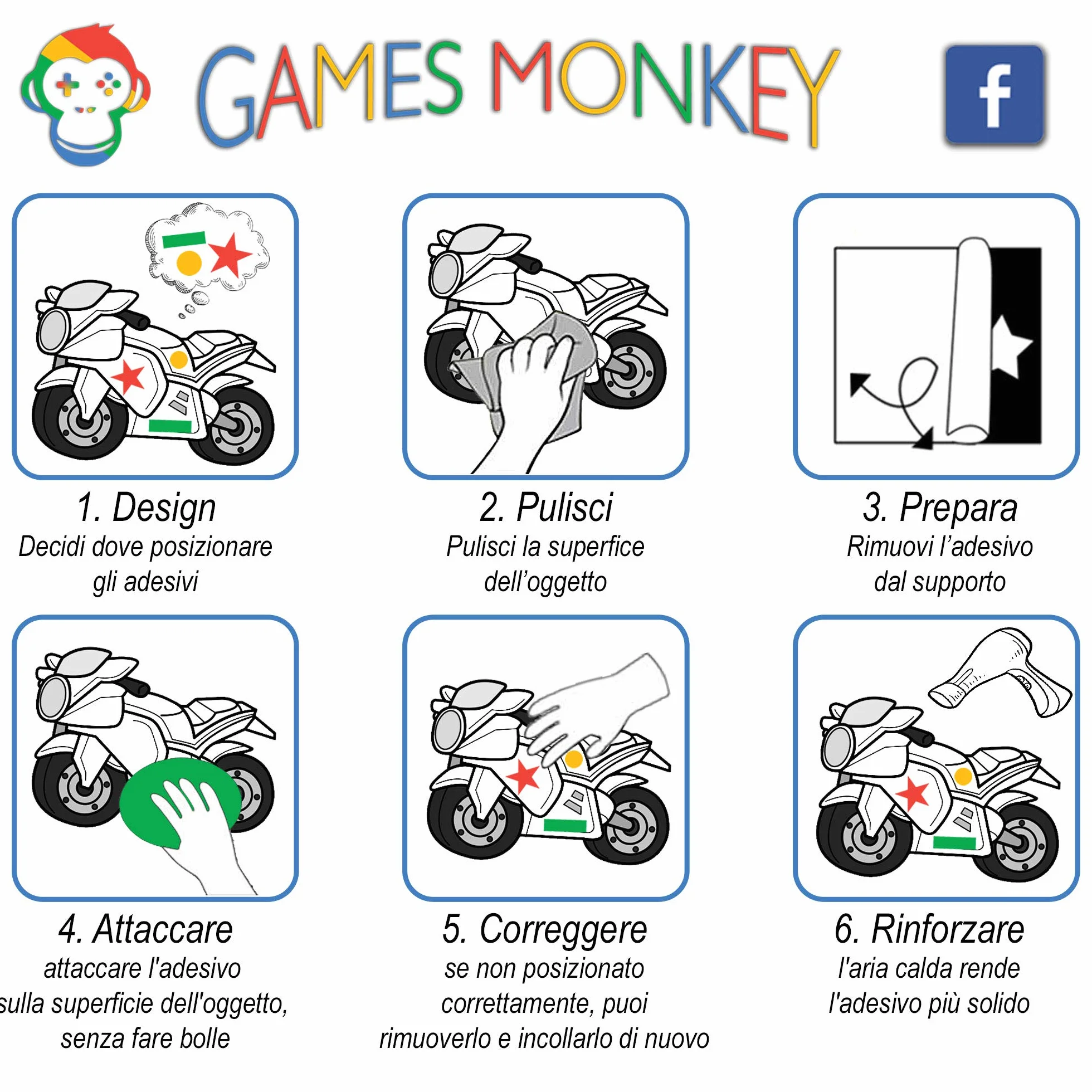GamesMonkey® Adesivi Auto Fiori Margherite Tuning 27 Pezzi Carrozzeria Moto Bicicletta Stickers Vetri Casco Medium Col 005