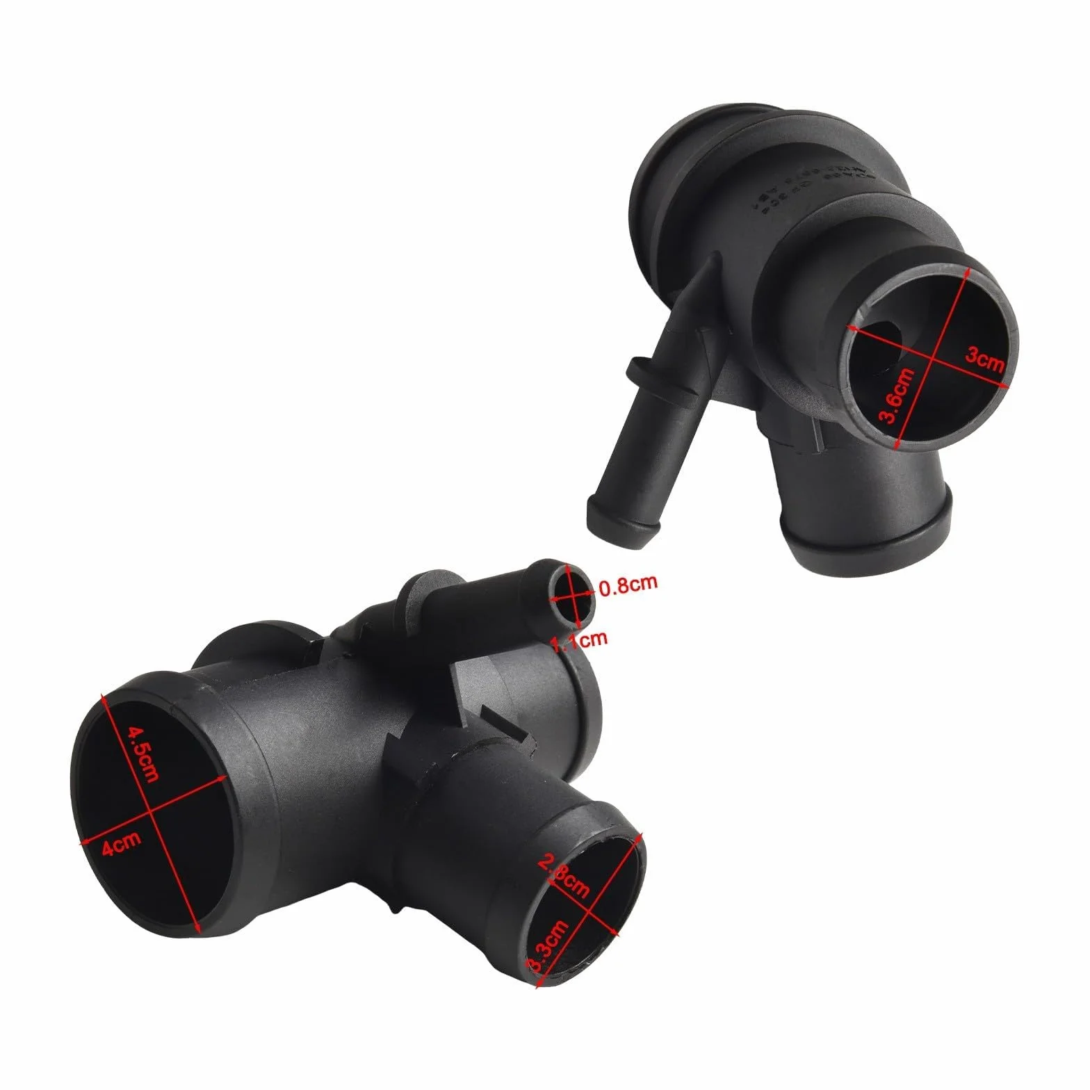 Alloggiamento termostato con raccordo per tubo dell'acqua per Land Rover Sport 2010-2013 LR025969 Direct Fit Part