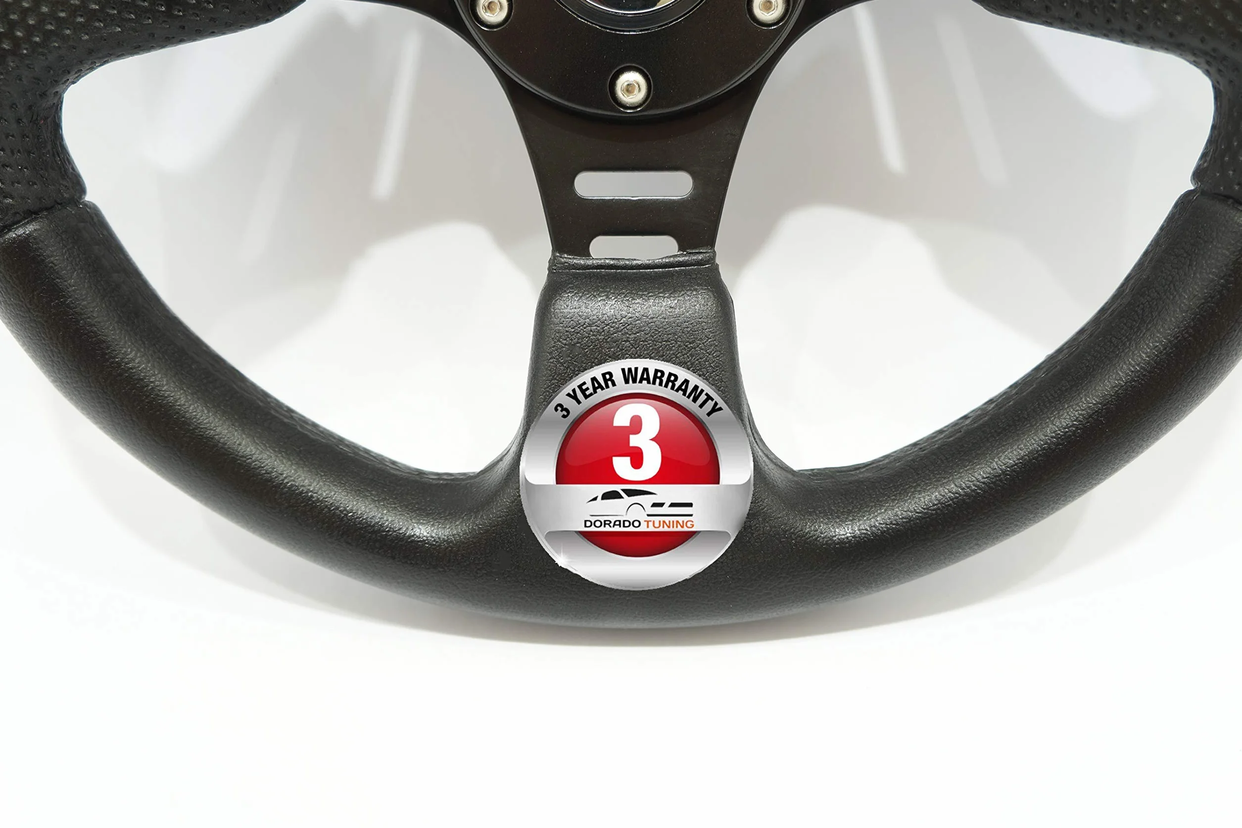 DoradoTuning Volante Sportivo Ø 320mm Rally Deriva Gara Universale Nero