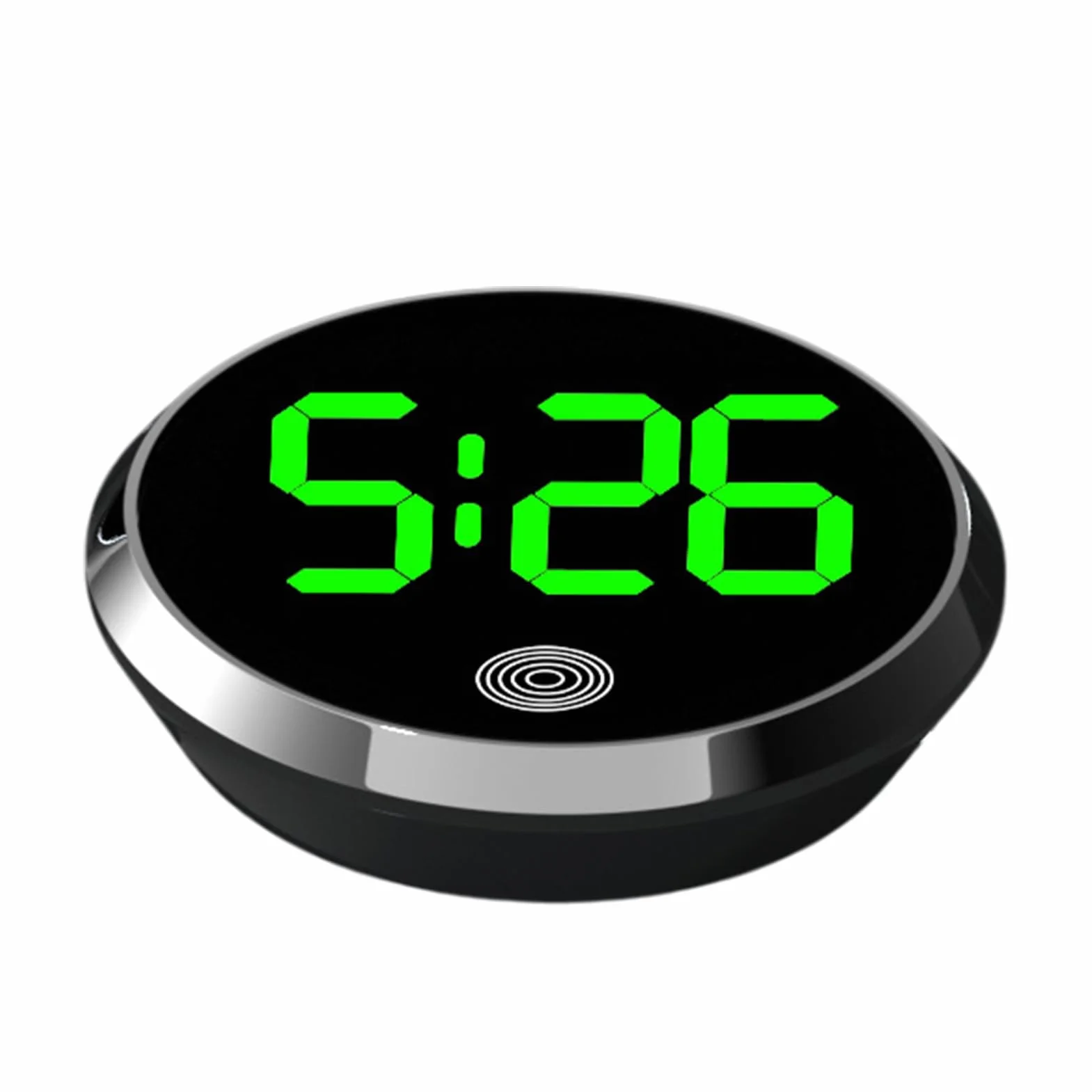 Orologio Digitale da Cruscotto Touch Screen LED a Batteria Portatile per Auto Camper Camion