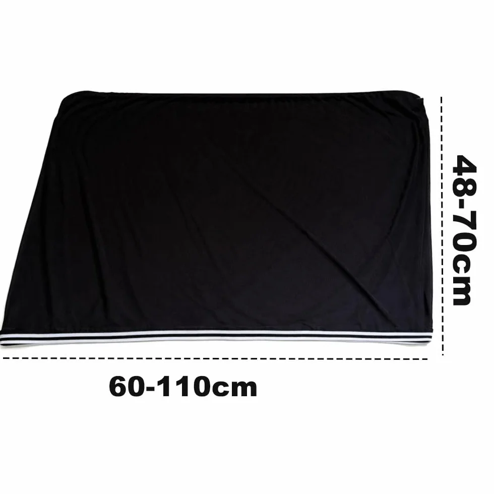 Parasole Auto Bambini Protezione UV Anti Insetti Tessuto Elastico Traspirante Finestrino Apribile Universale