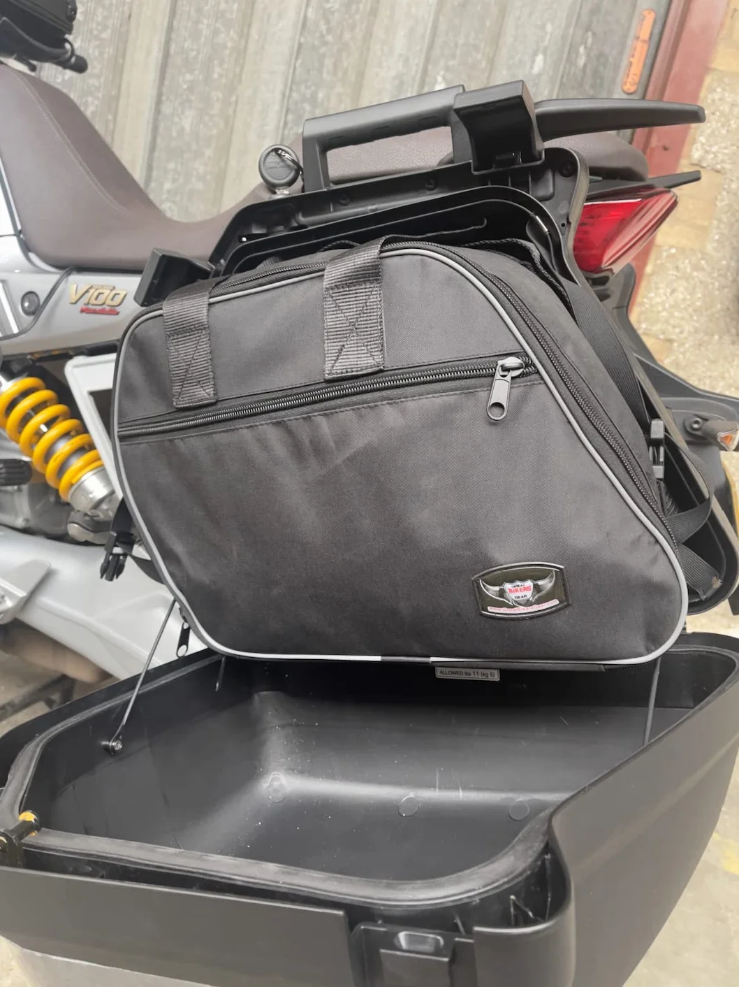 GREAT BIKERS GEAR Fantastica attrezzatura da motociclista: tasche interne per Moto Guzzi Mandello V100/Stelvio valigie interne moto