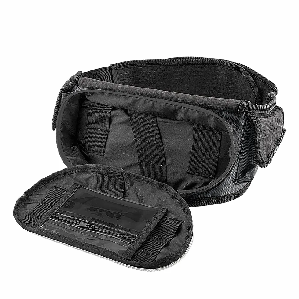 O'NEAL | Accessori | Motocross Enduro Bike | Cintura elastica regolabile, numerose tasche, comoda e imbottita tasca sul fianco | Waist Toolbag | Nero | Dimensione 110 x 15 cm