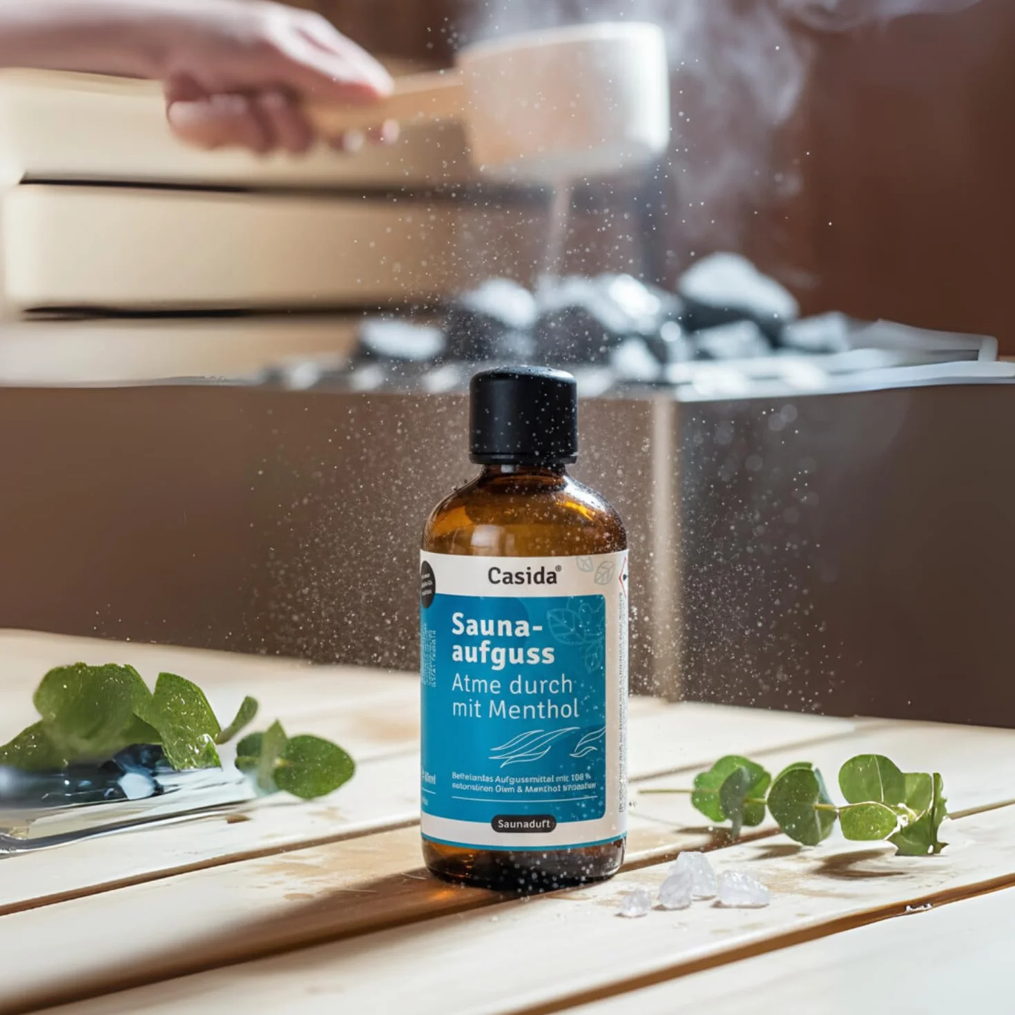 Casida Infusione per sauna mentolo oli essenziali naturali limone pompelmo eucalipto 100 ml