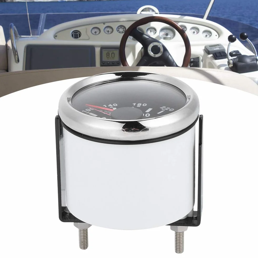 Indicatore Temperatura Acqua Impermeabile per Barca Motore Marino FastUU