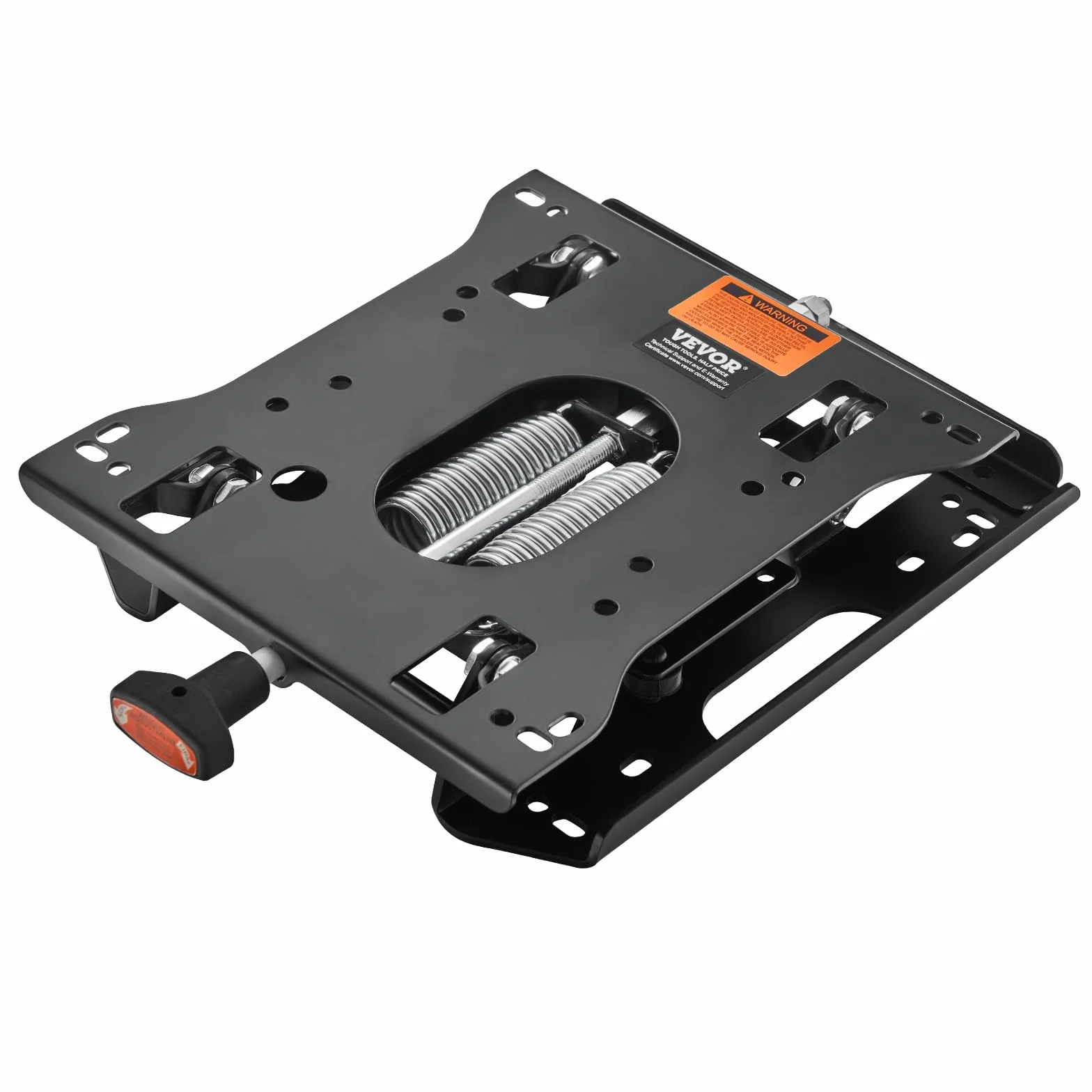 VEVOR Kit di Sospensione del Sedile Senza Binario Scorrevole, Sospensione Universale del Sedile con Sospensione Pneumatica per Tosaerba a Raggio di Sterzata Zero, per Carrello Elevatore, Bulldozer