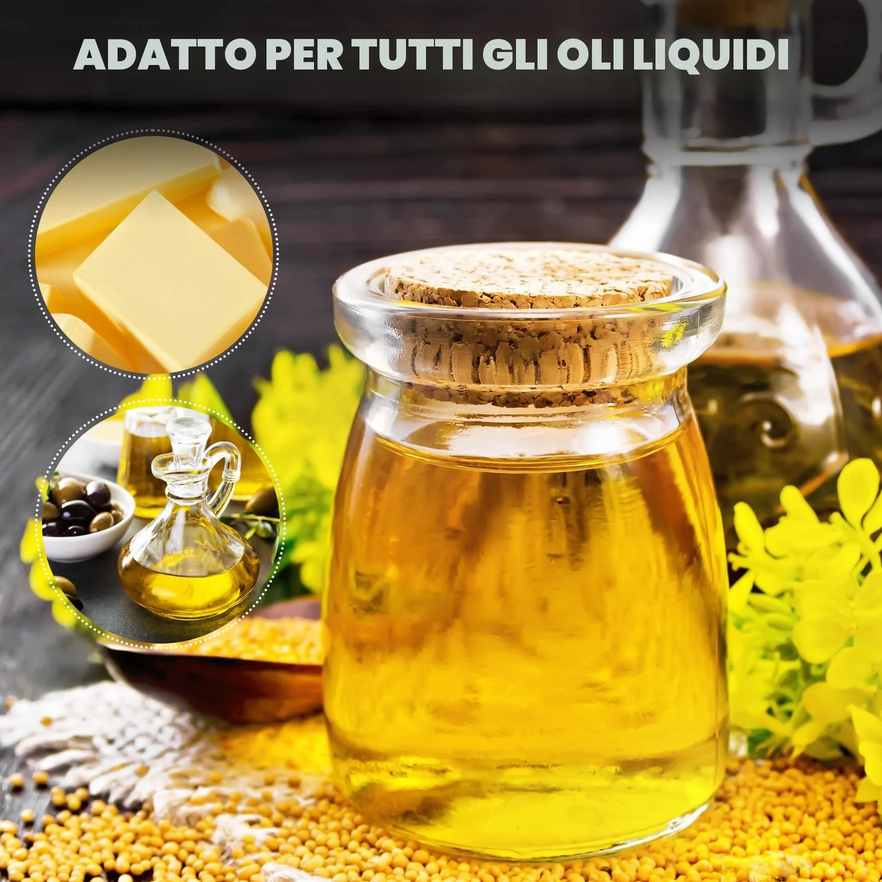 Solidificante Olio da Cucina in Polvere - Solidificatore Grasso per Olio Fritto, Raccolta 100%, Eliminazione Fino a 8.5 L