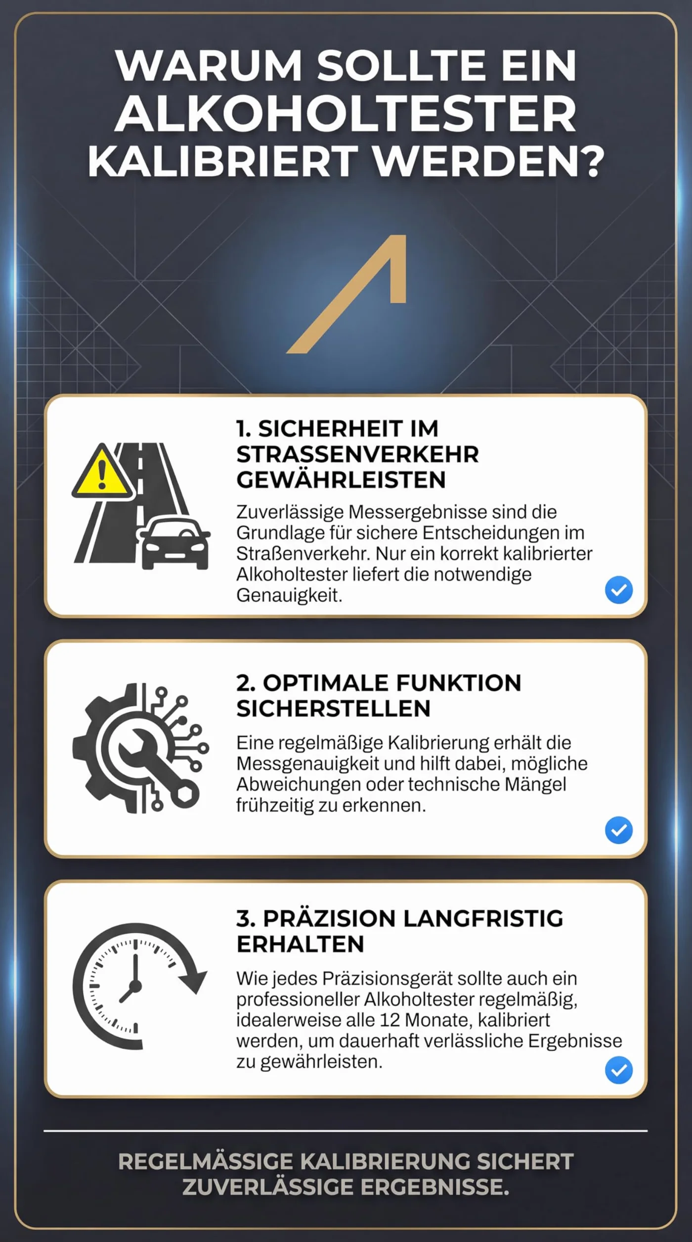 ACE Taratura etilometro – servizio completo con etichetta di andata e ritorno – controllo professionale di laboratorio