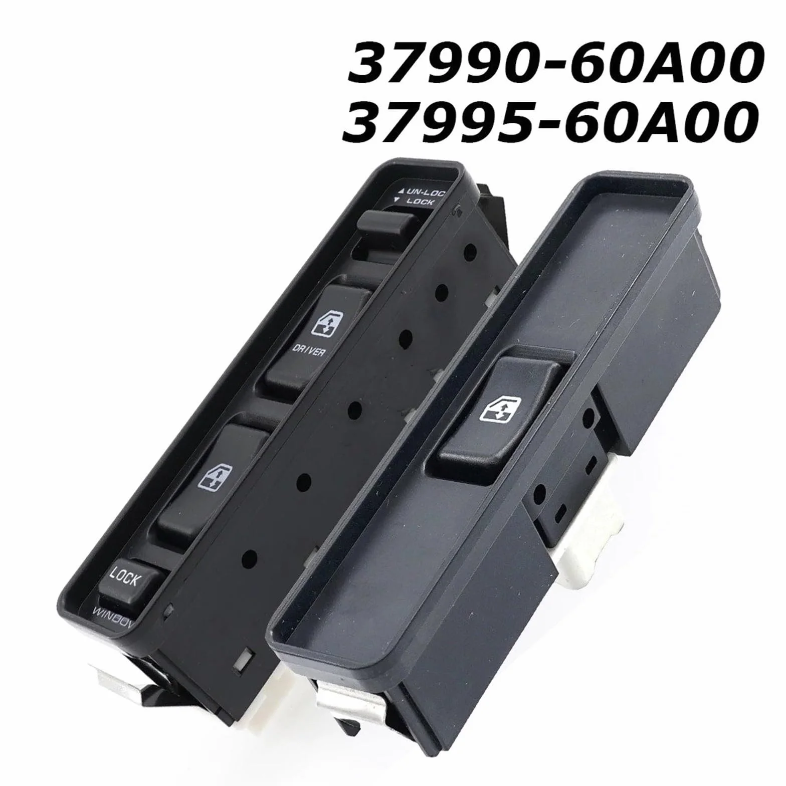 Interruttori Finestre Per Suzuki Per Vitara 1988-1998 1991 1992 1993 1994 37990-60A00 37995-60A00 Interruttore Di Controllo Alzacristalli Elettrici Conducente Passeggero Interruttore Sollevatore Fines